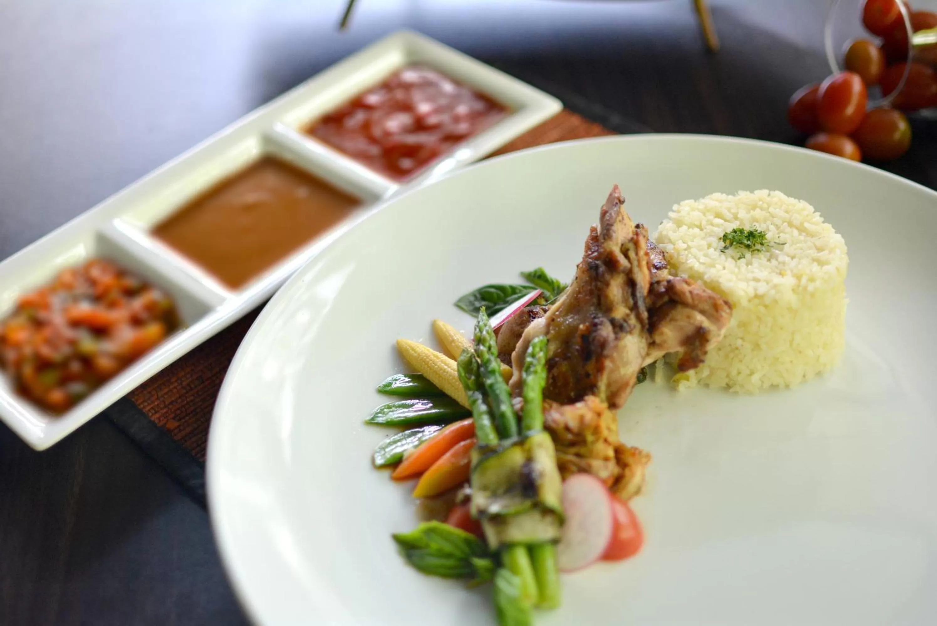 Food close-up in Harper Kuta Hotel by ASTON