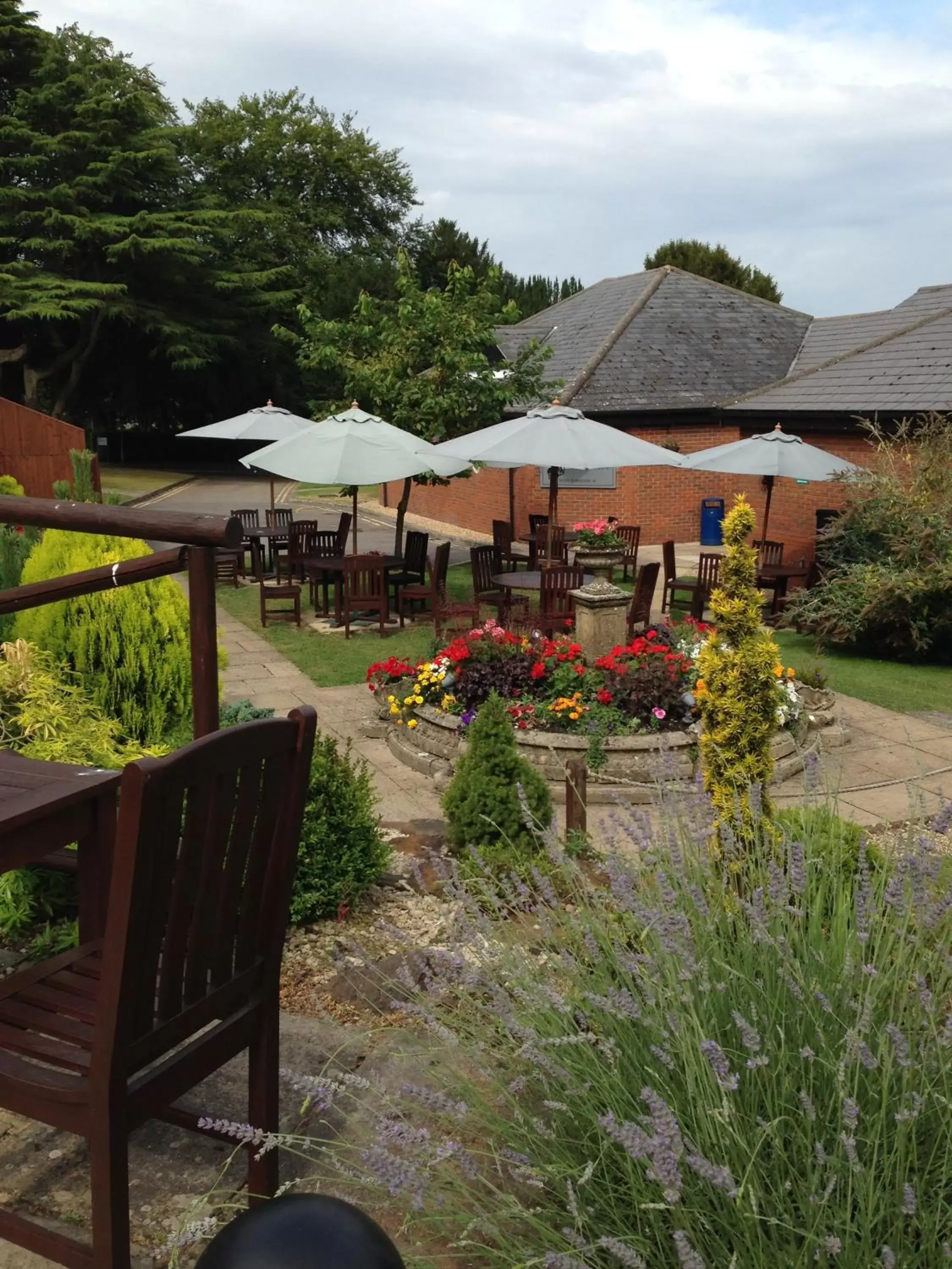 Balcony/Terrace in Hogs Back Hotel & Spa