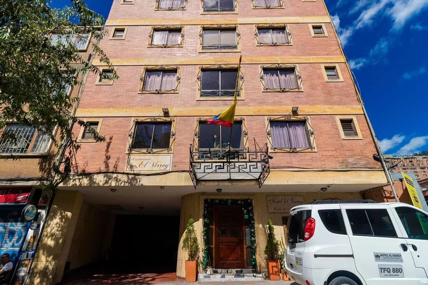 Facade/entrance in Hotel Virrey Central Facade/entrance in Hotel Virrey Central