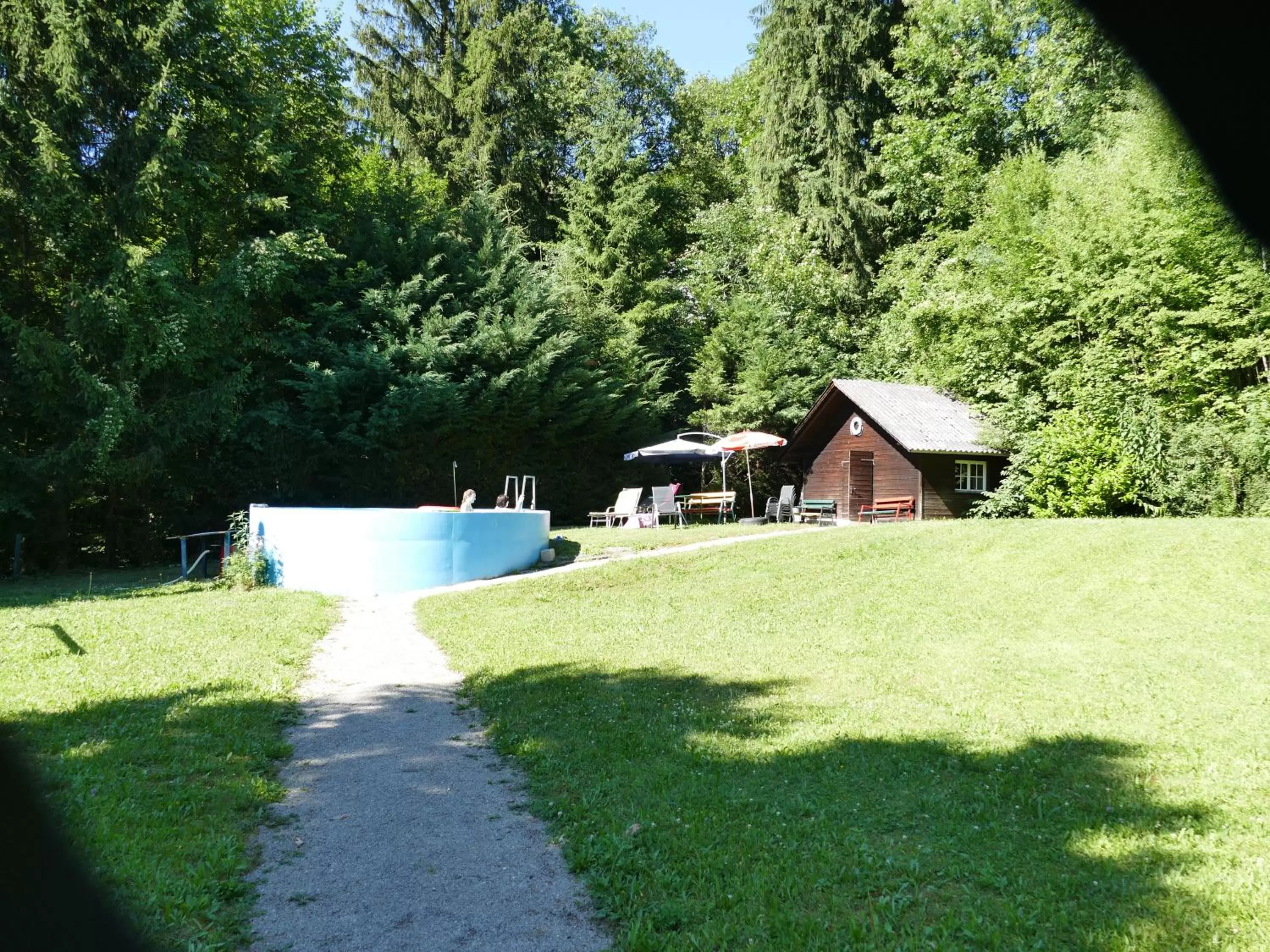 Swimming pool in Gasthof Eisentor
