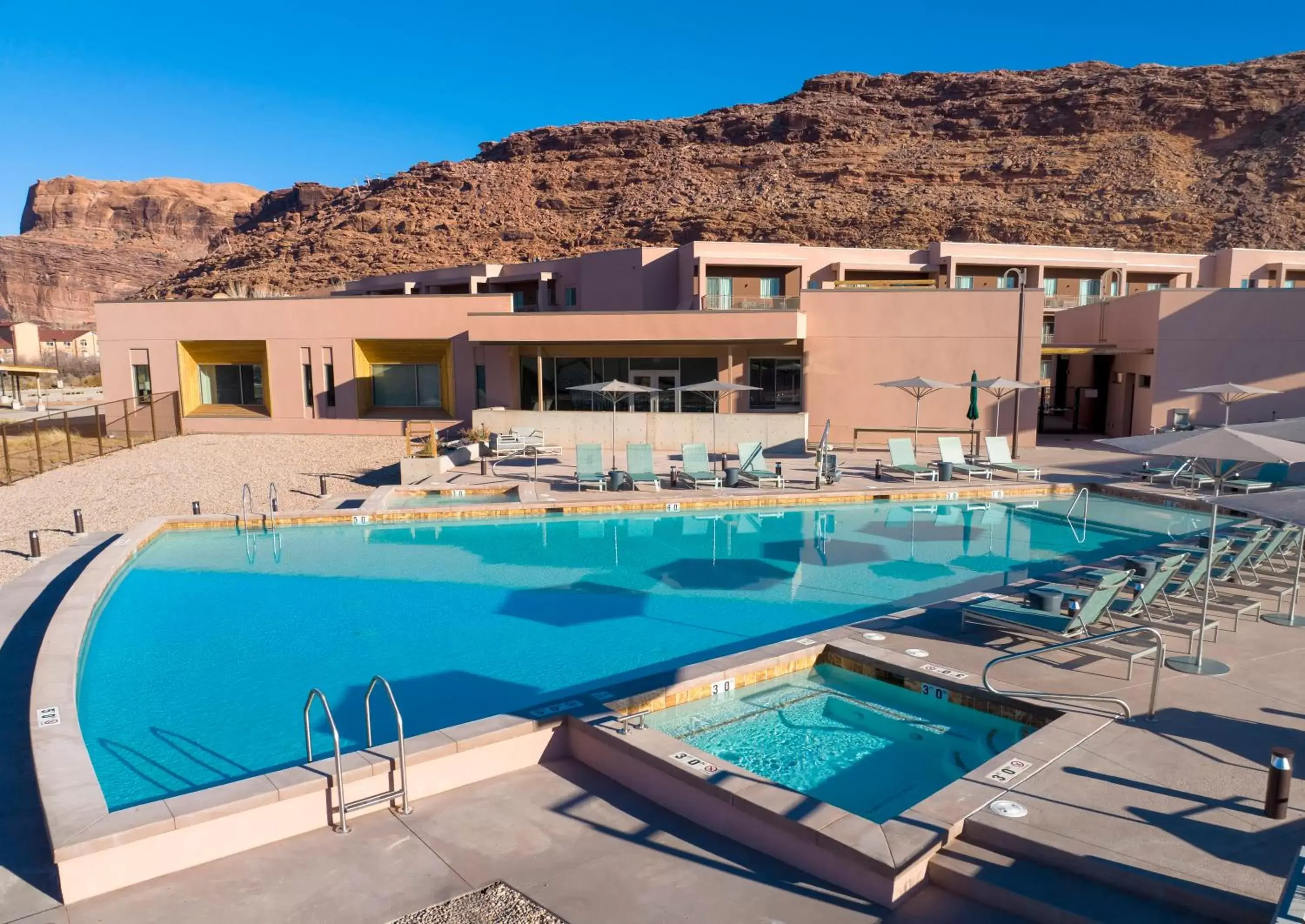 Swimming pool in WorldMark Moab Swimming pool in WorldMark Moab