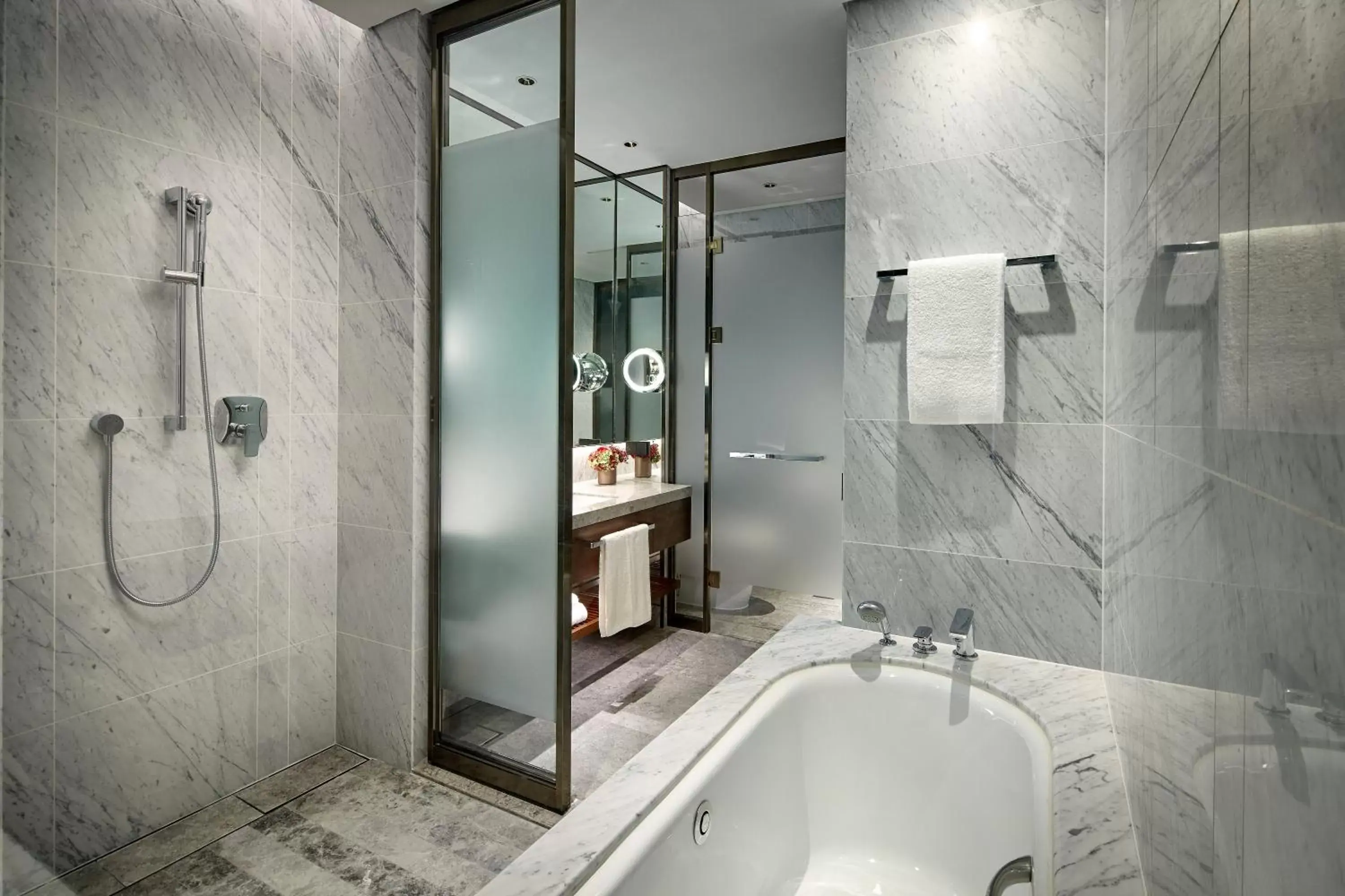 Shower, Bathroom in Lotte Hotel Seoul