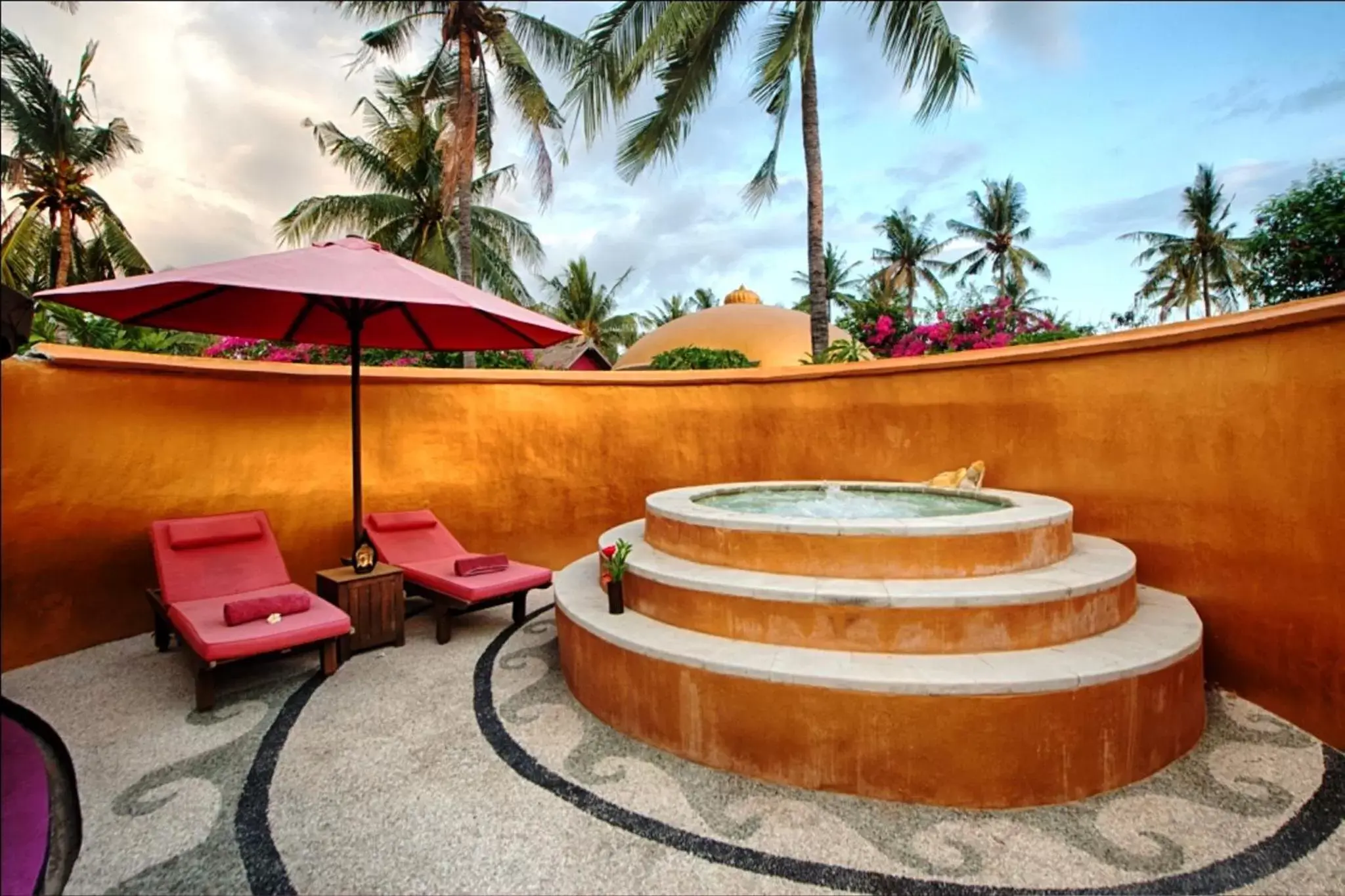 Swimming pool in Bel Air Resort