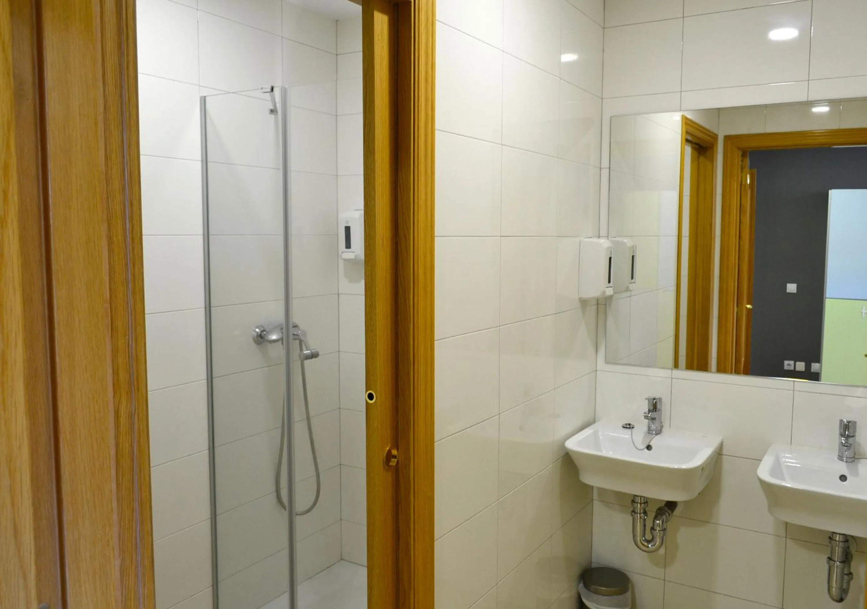 Shower in Alda Estella Hostel