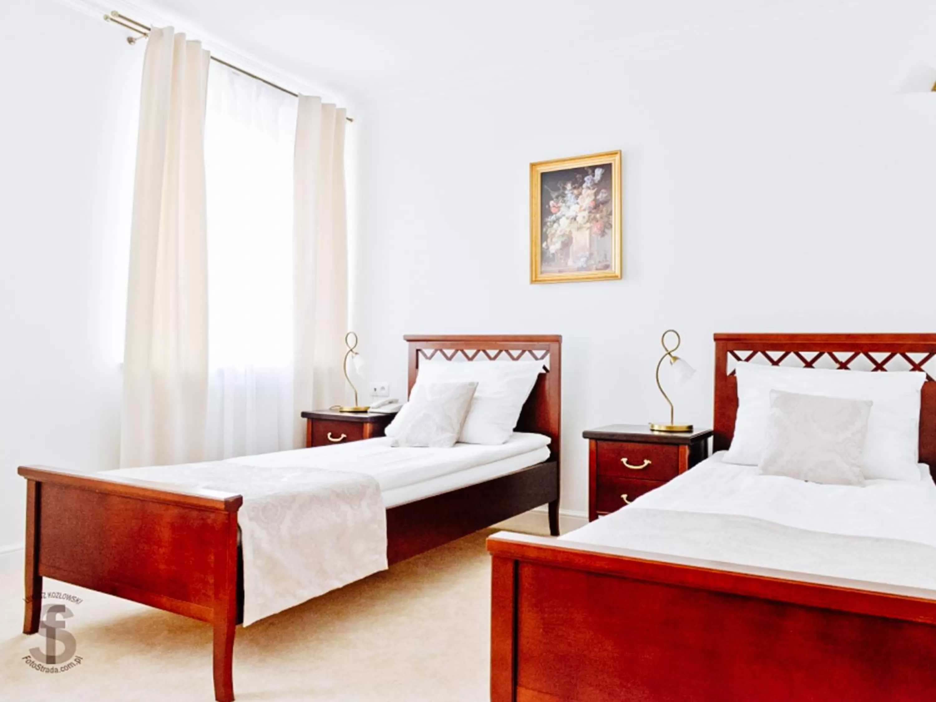 Bed in Hotel Koloseum