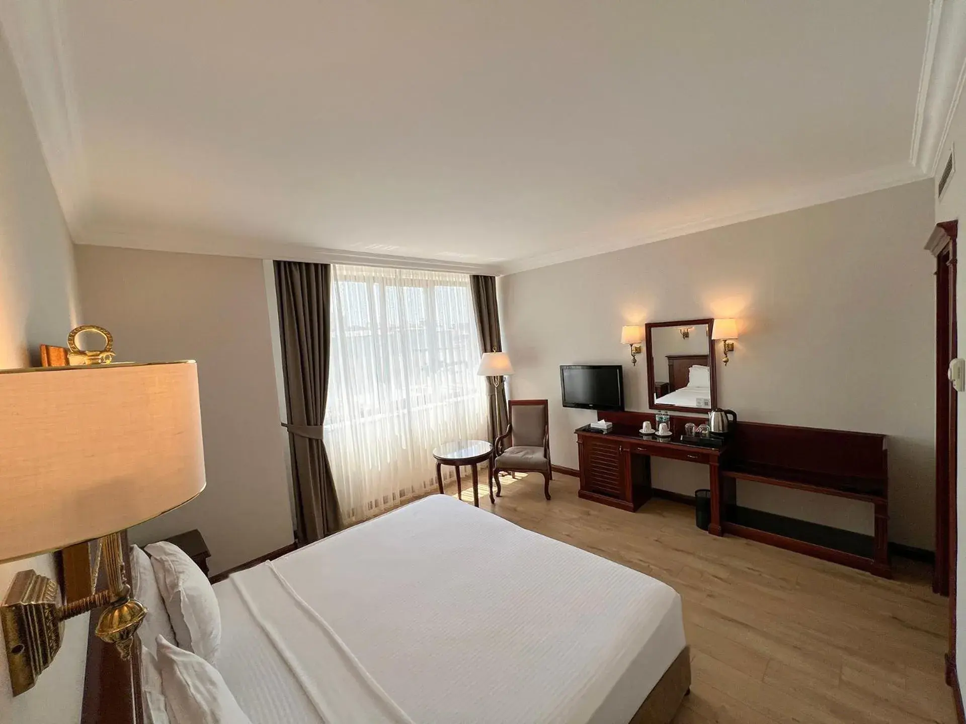 Bed in Bilek Istanbul Hotel