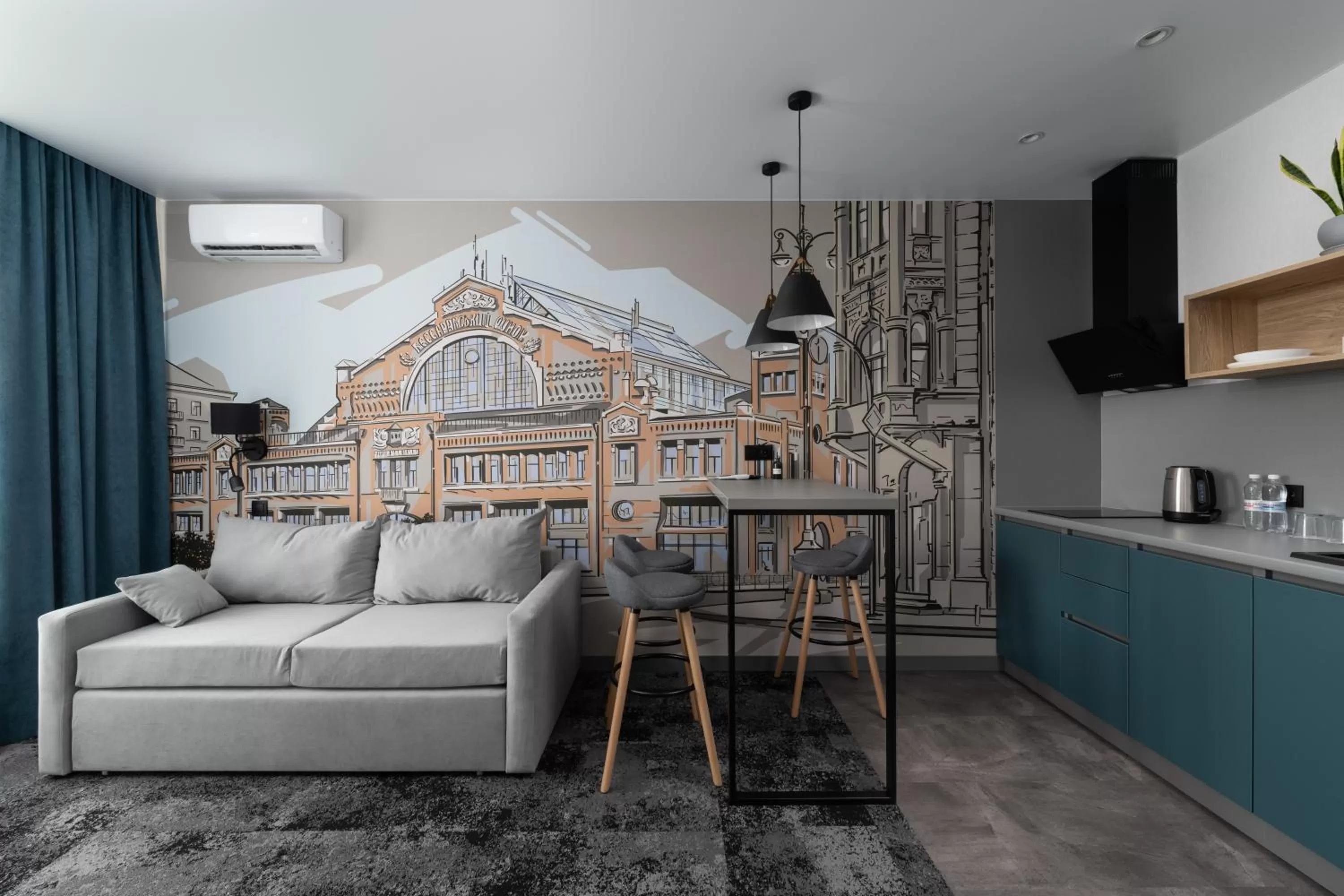 TV and multimedia, Seating Area in Be The One Hotel