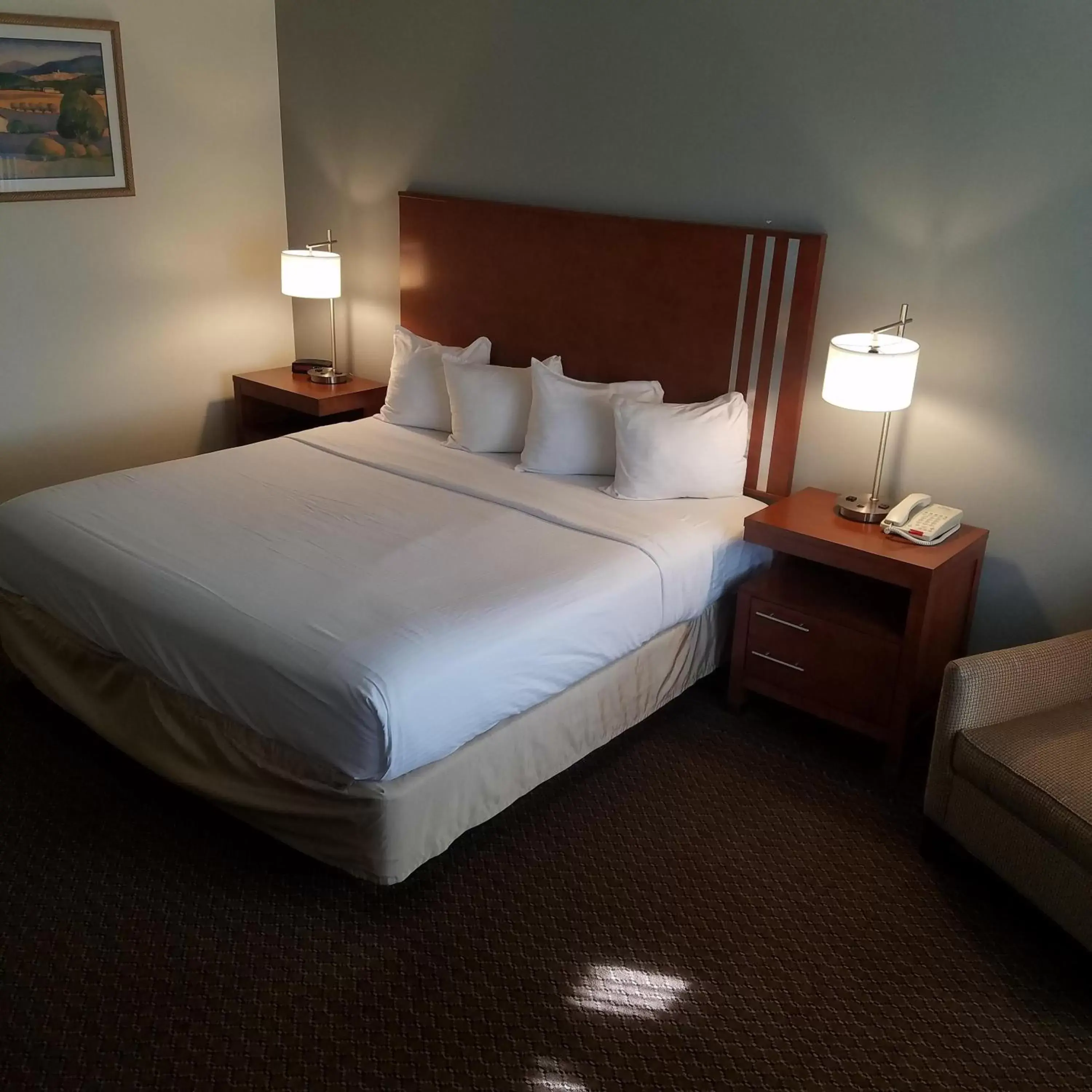 Bedroom, Bed in SureStay Hotel by Best Western Hollister