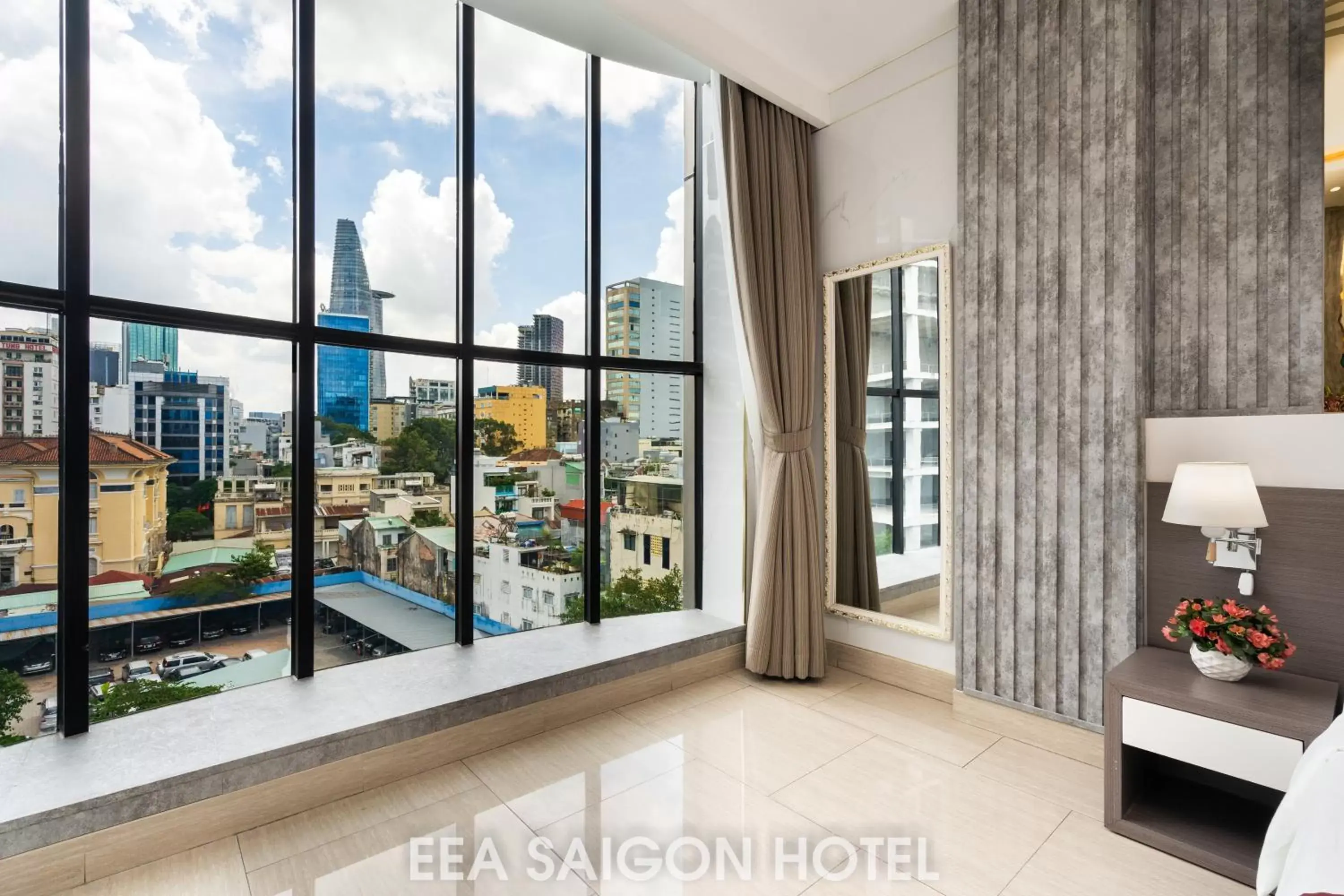 City view in EEA Central Saigon Hotel