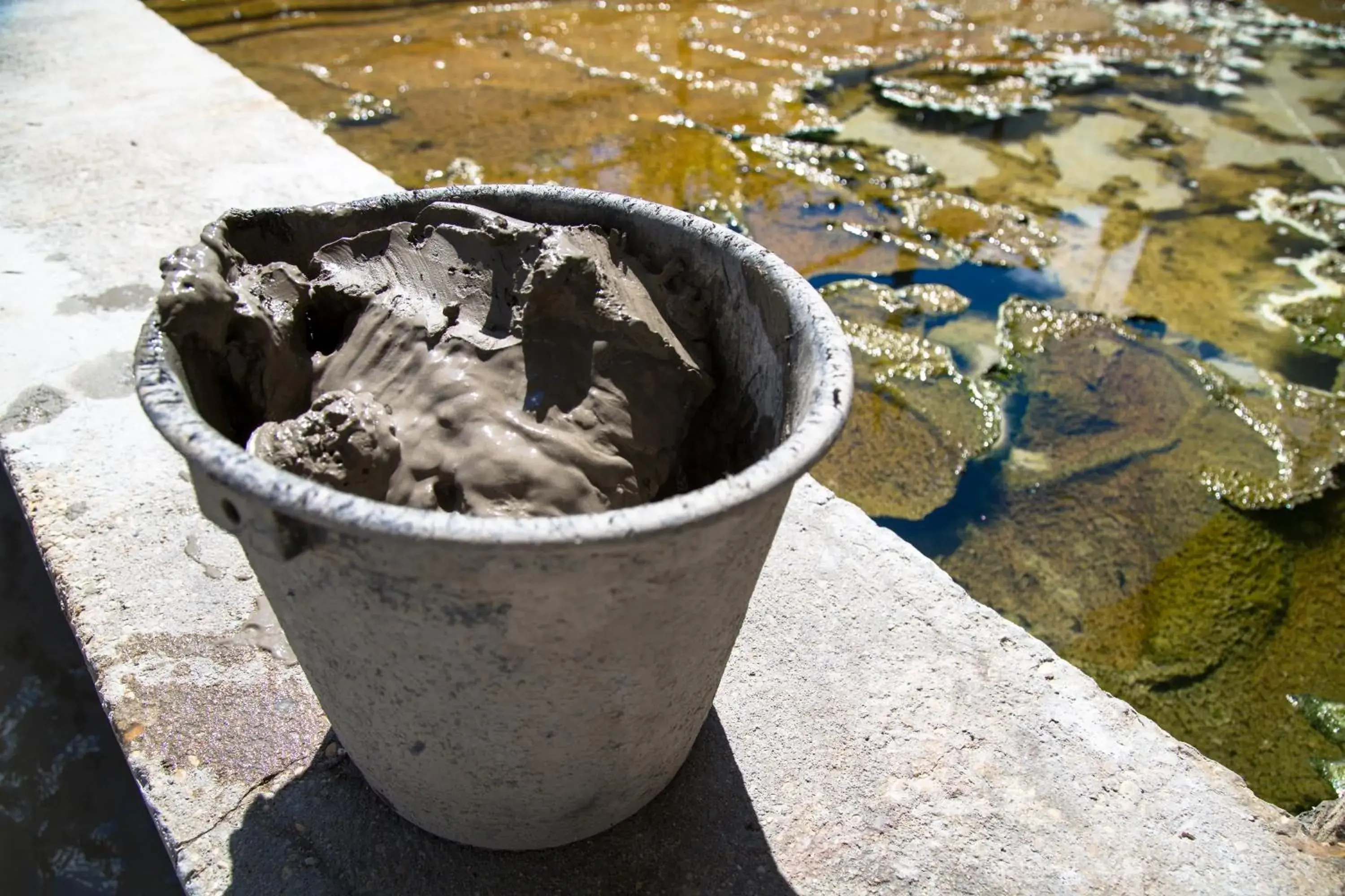 Hot Spring Bath in Hotel Terme Principe