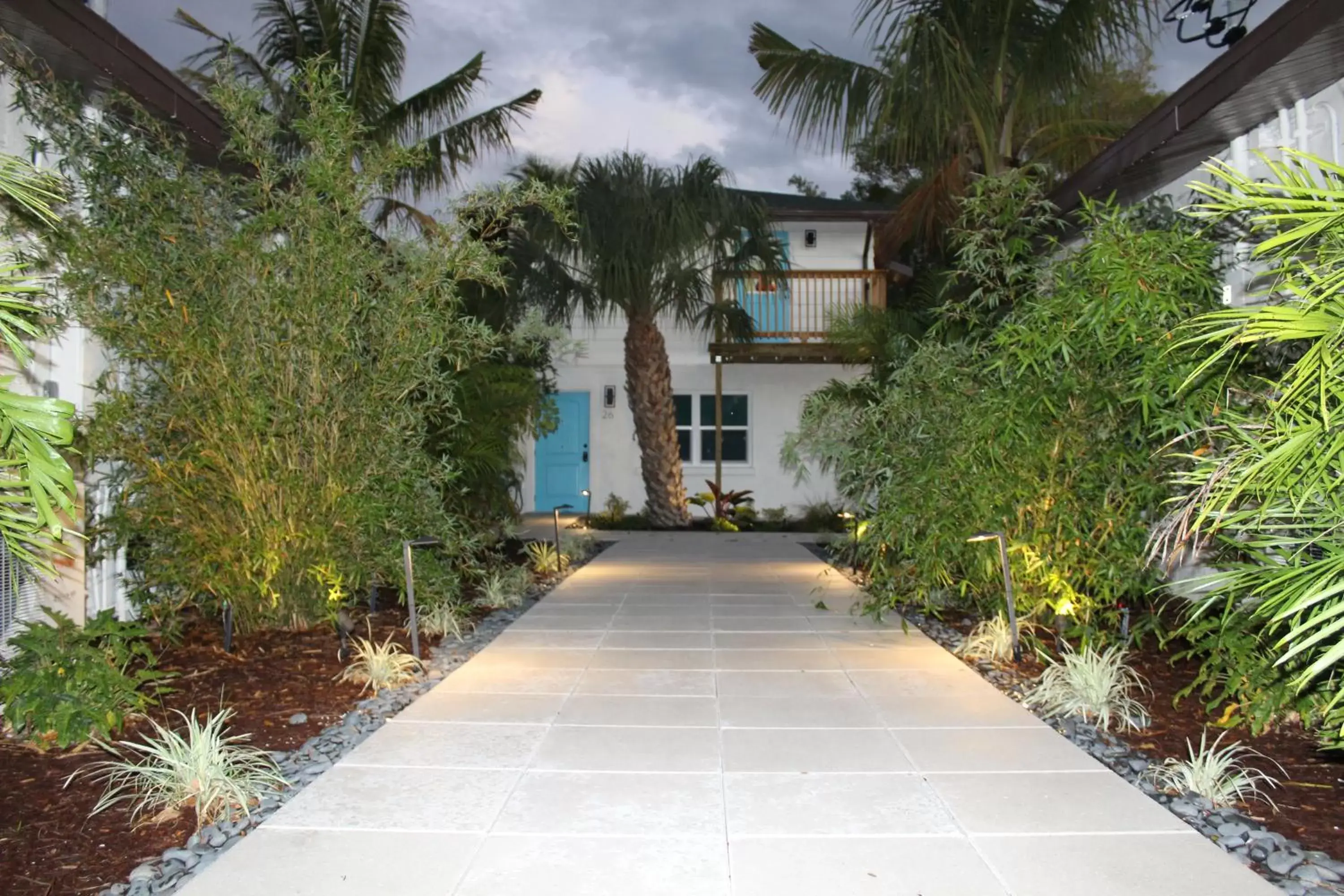 Garden in Siesta Key Palms Resort