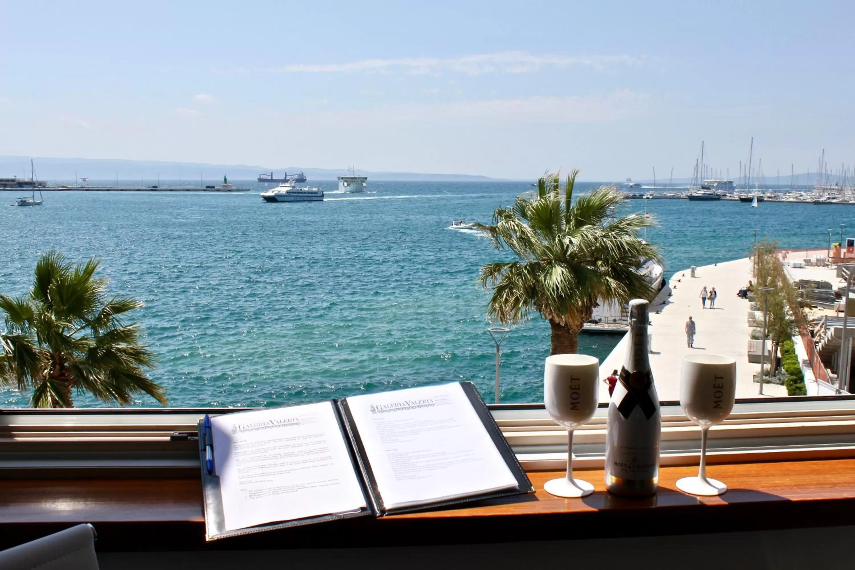 Sea view in Galeria Valeria Seaside Downtown - MAG Quaint & Elegant Boutique Hotels