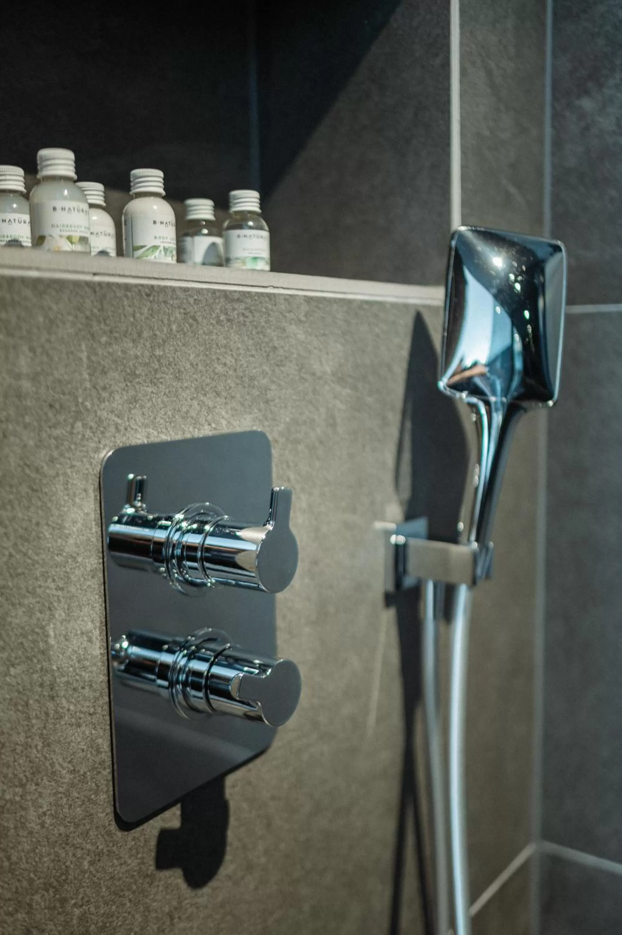 Shower in Sellmann´s Boutique Hotel