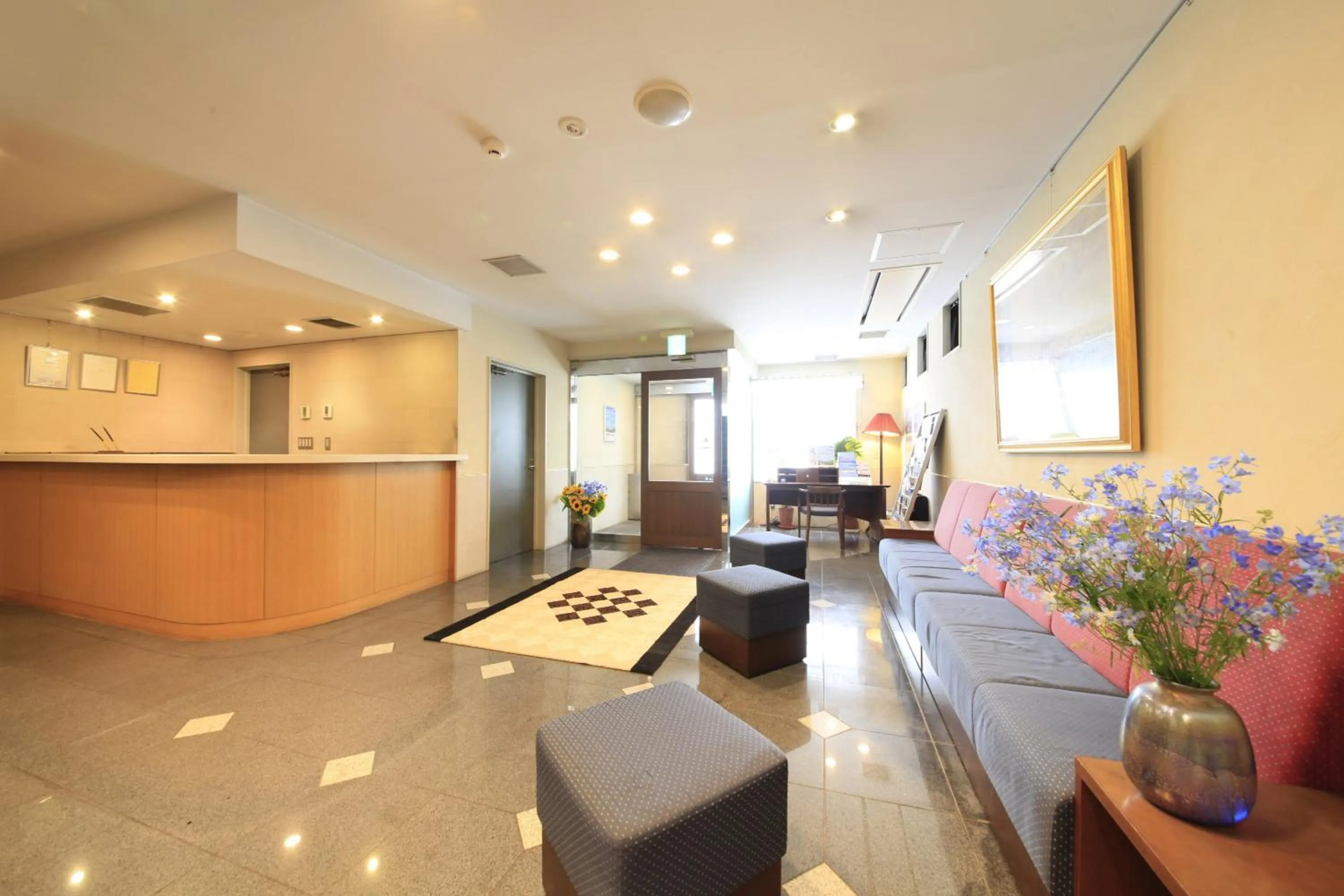 Lobby or reception in Hotel Morschein