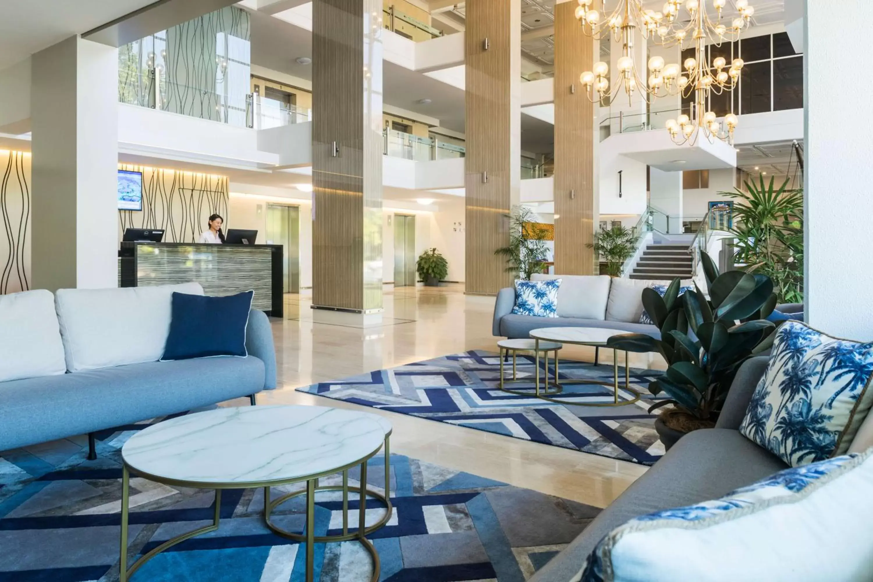 Lobby or reception, Seating Area in Pacific Hotel Cairns