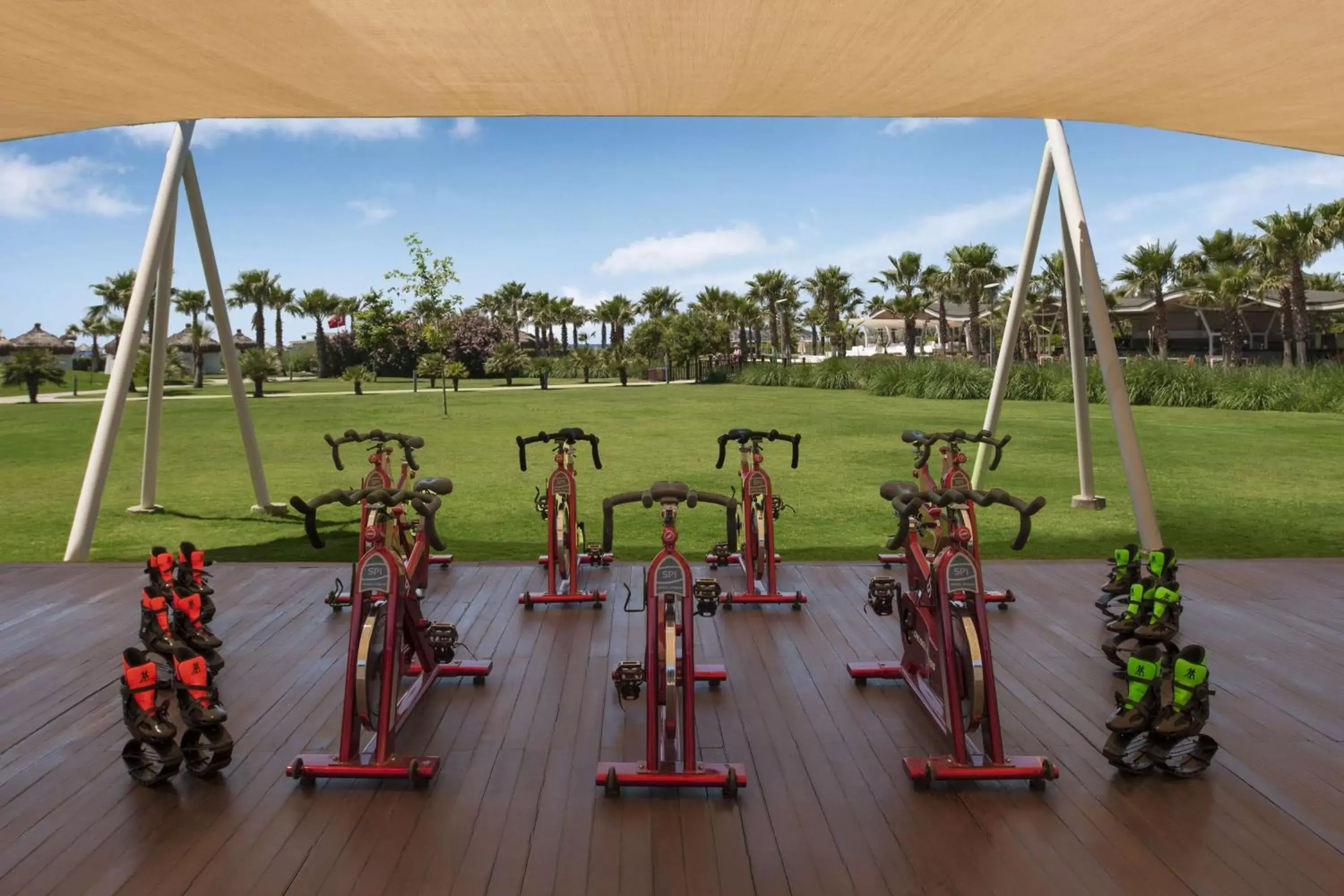 Fitness centre/facilities in Hilton Dalaman Sarigerme Resort & Spa Fitness centre/facilities in Hilton Dalaman Sarigerme Resort & Spa