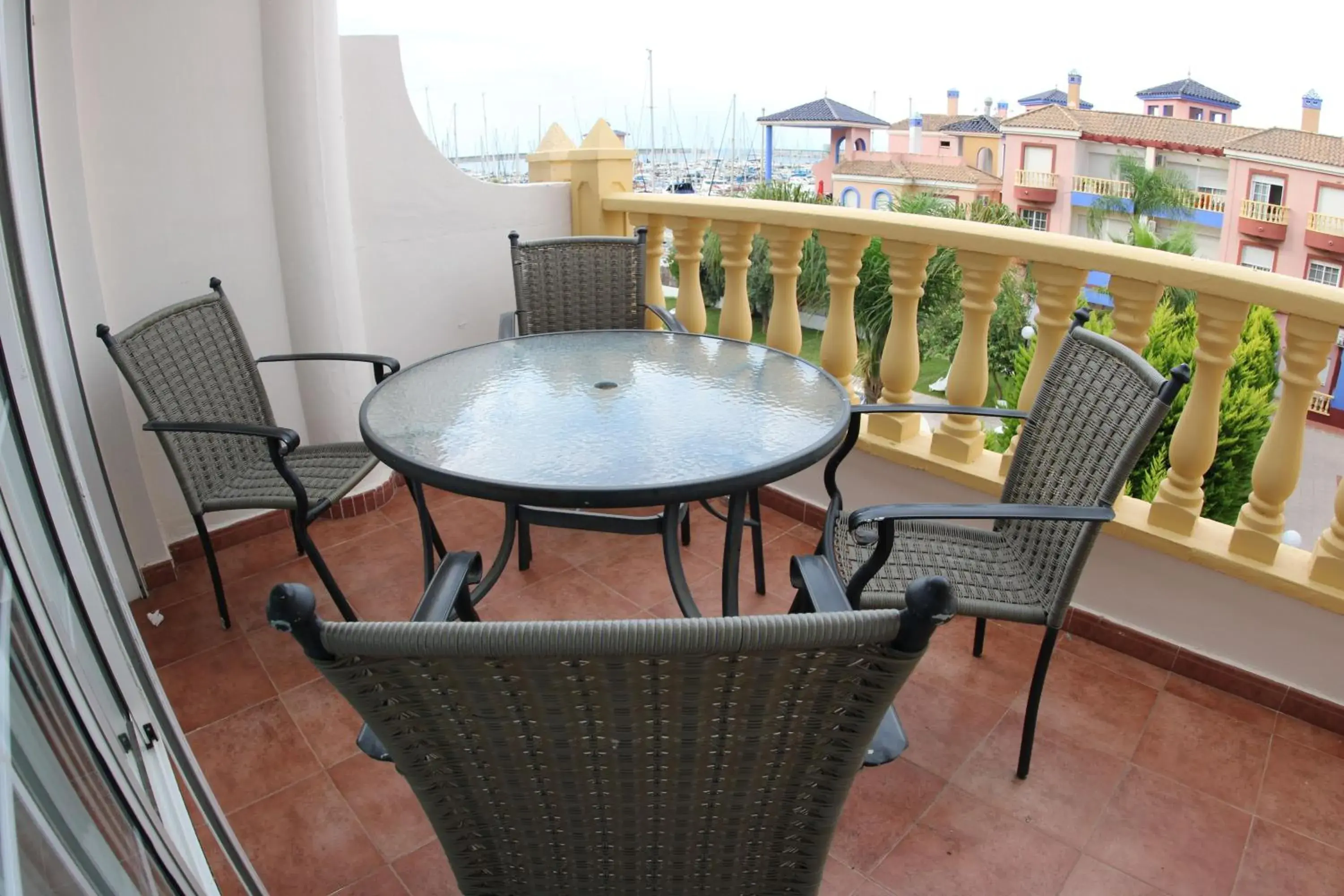 Balcony/Terrace in Marina Internacional