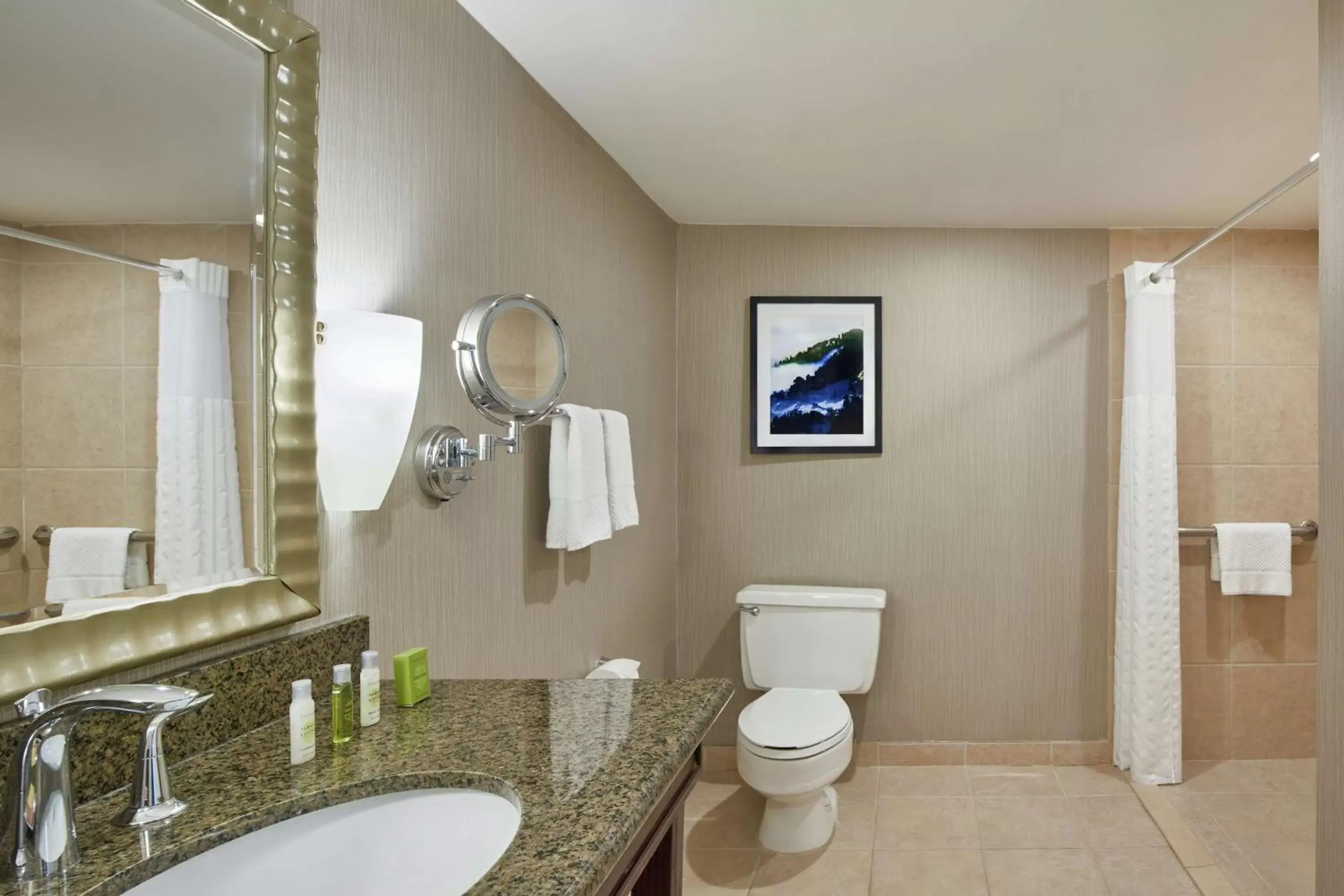 Bathroom in DoubleTree by Hilton Hotel Salt Lake City Airport