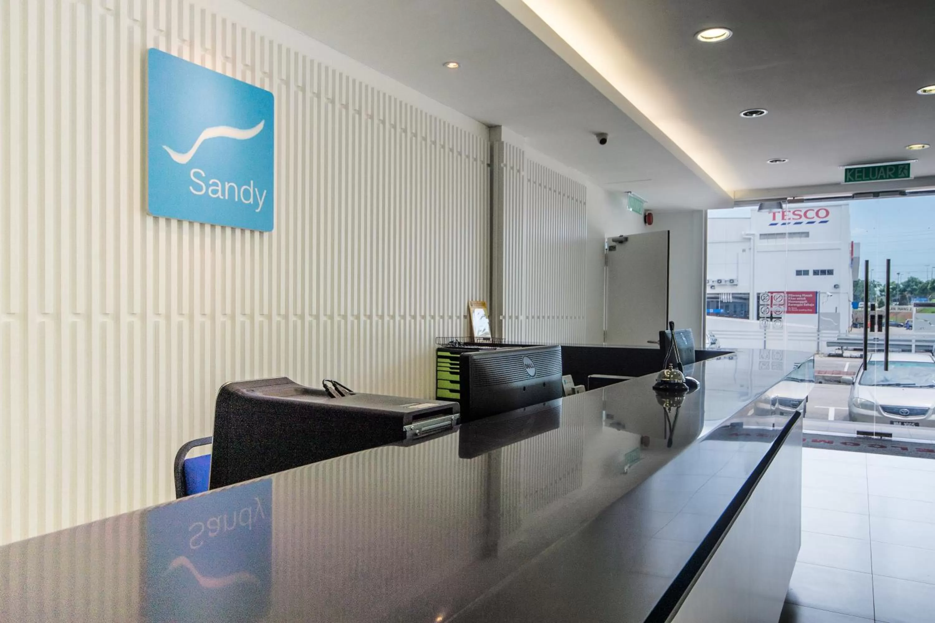Lobby or reception in Sandy Hotel Malacca