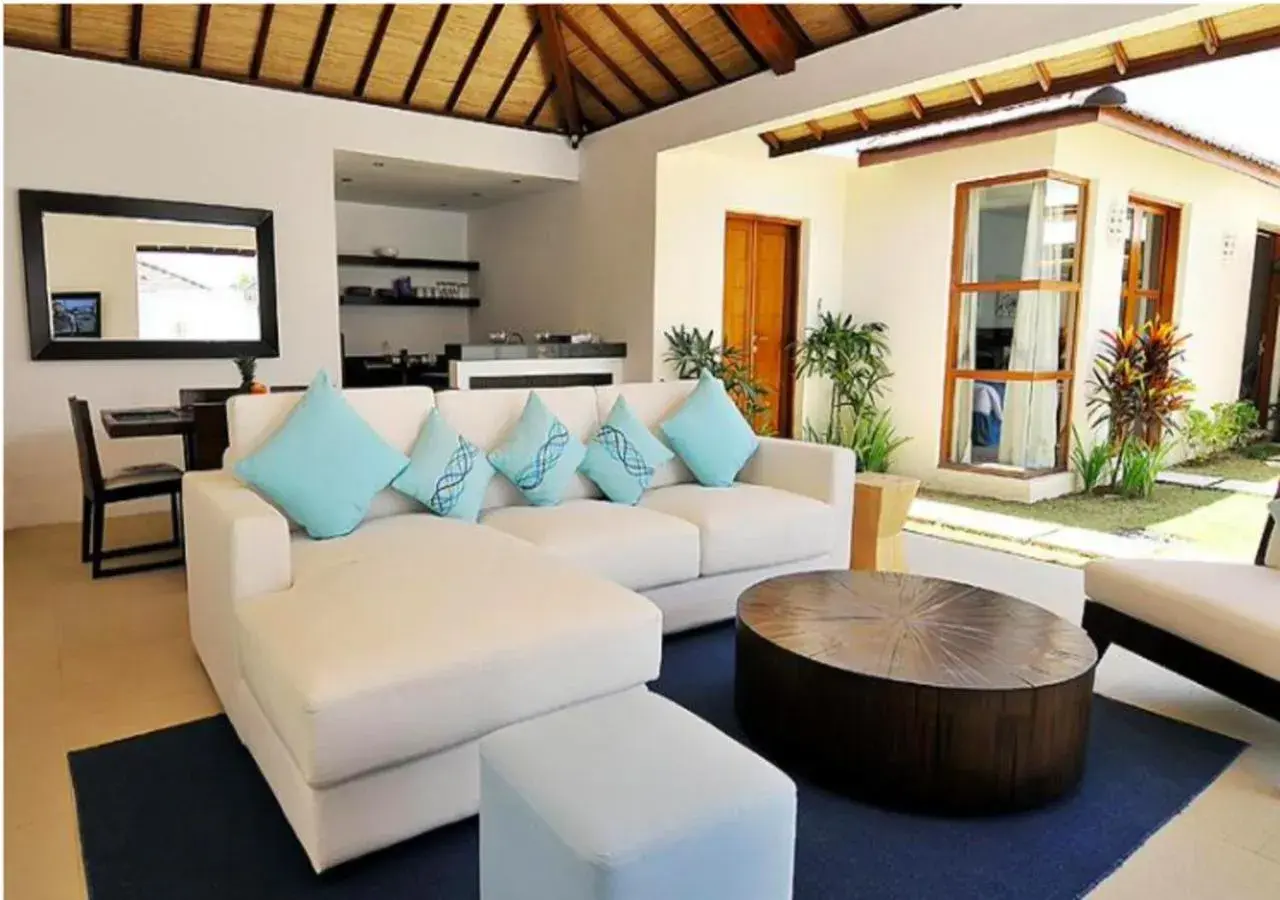 Seating Area in Arama Riverside Villas