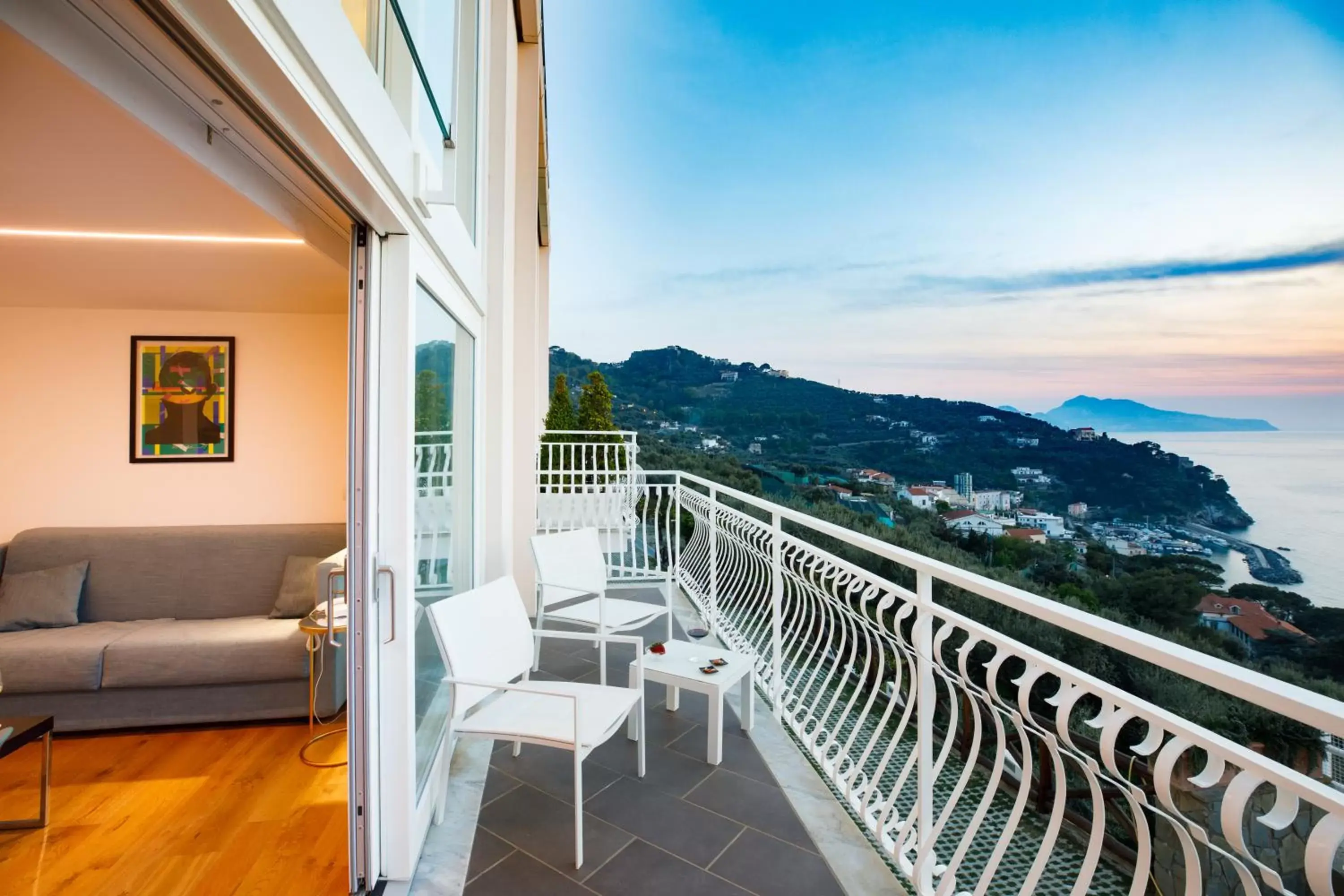 Balcony/Terrace in Villa Fiorella Art Hotel