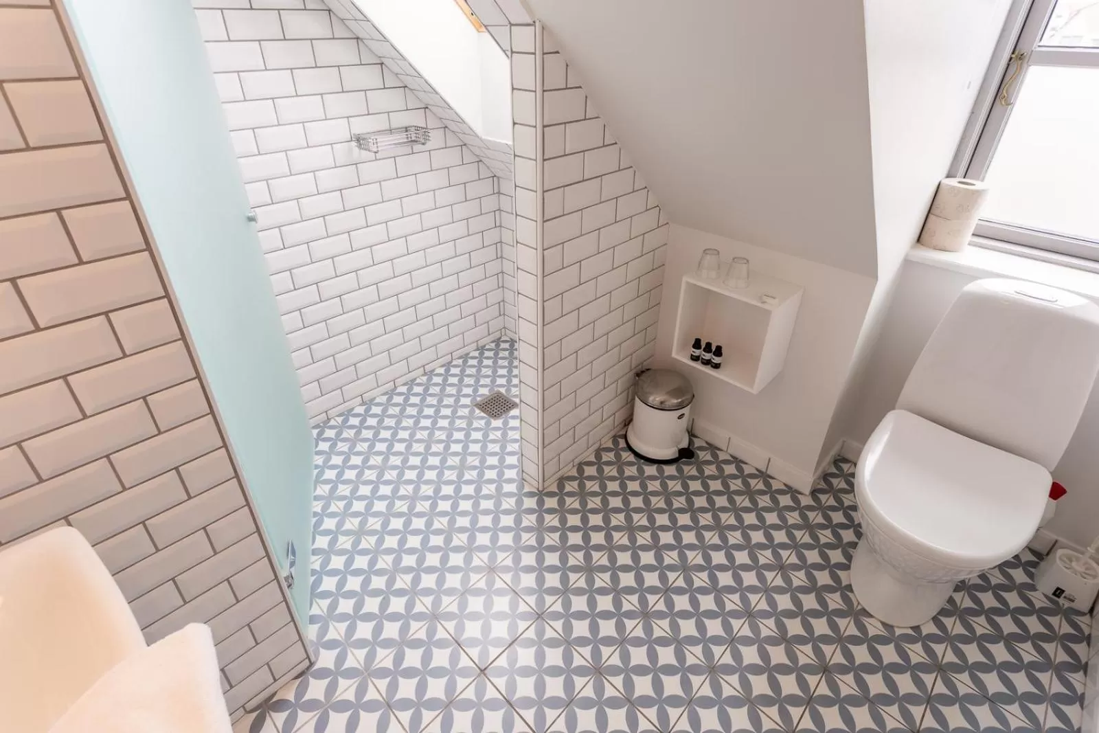 Bathroom in Rødvig Kro og Badehotel