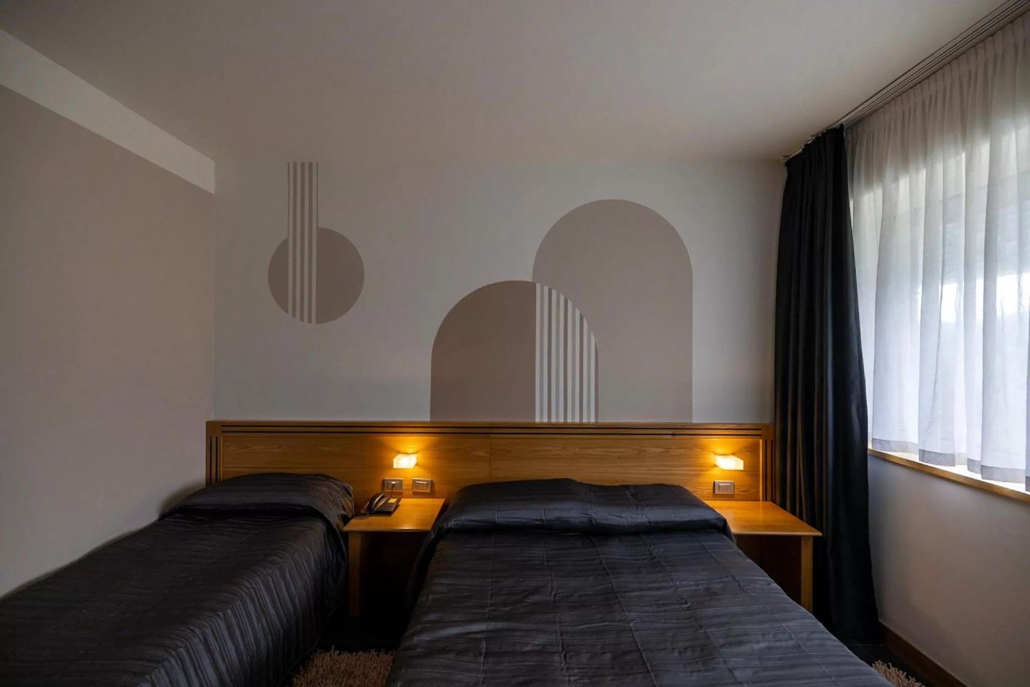 Bed in Hotel Europa Belluno