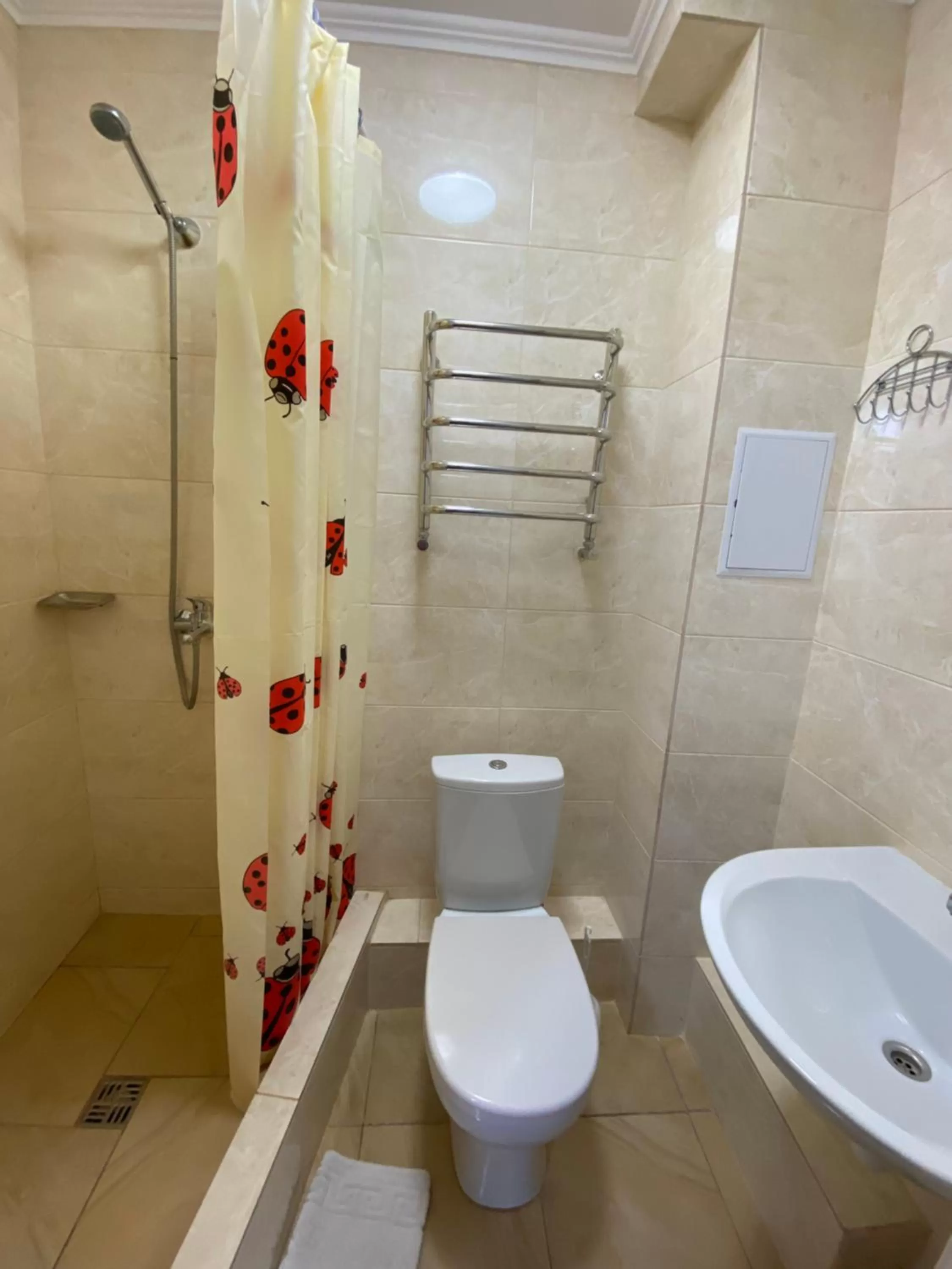 Bathroom in Autopark Hotel