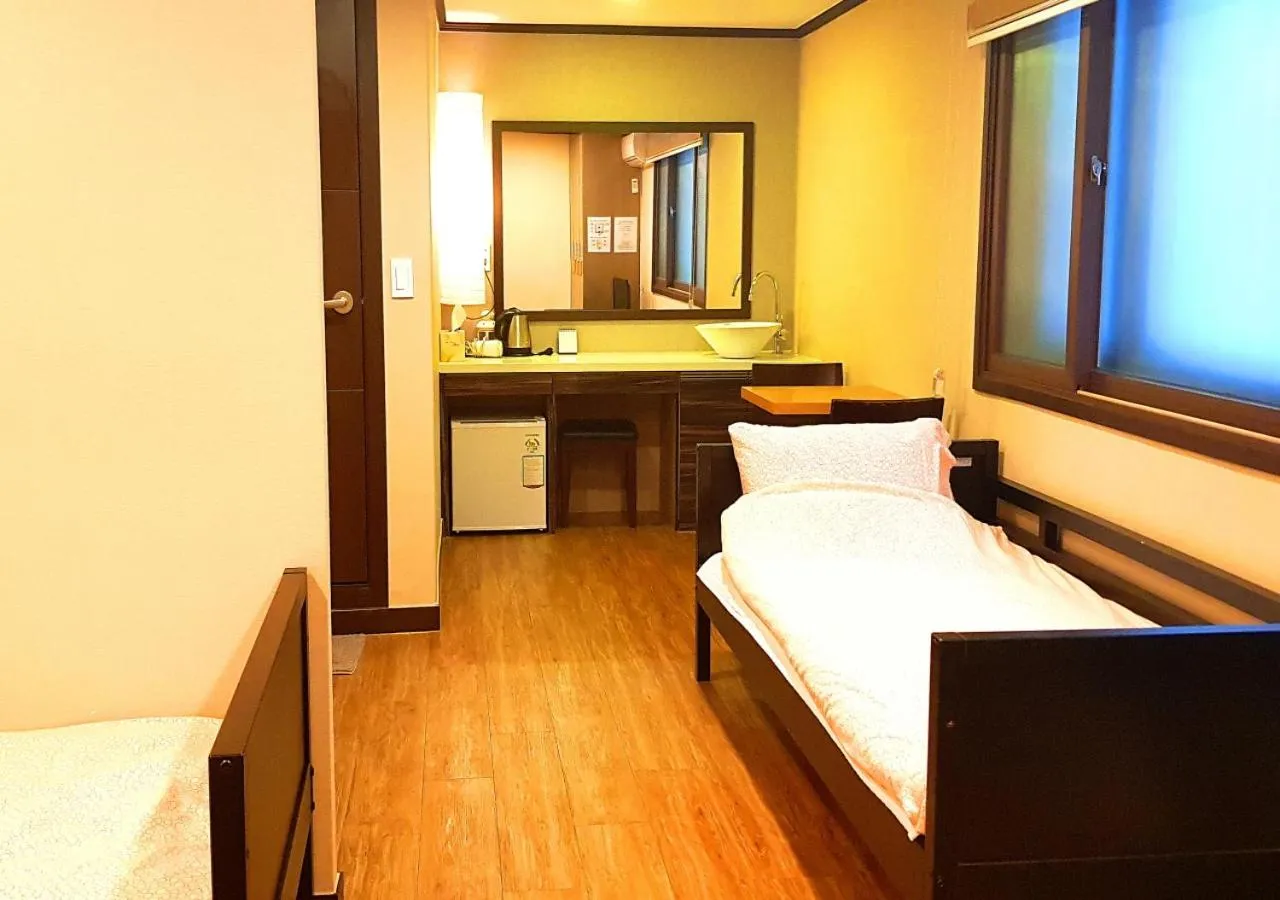 Bed in Forêt Guest House Gangnam