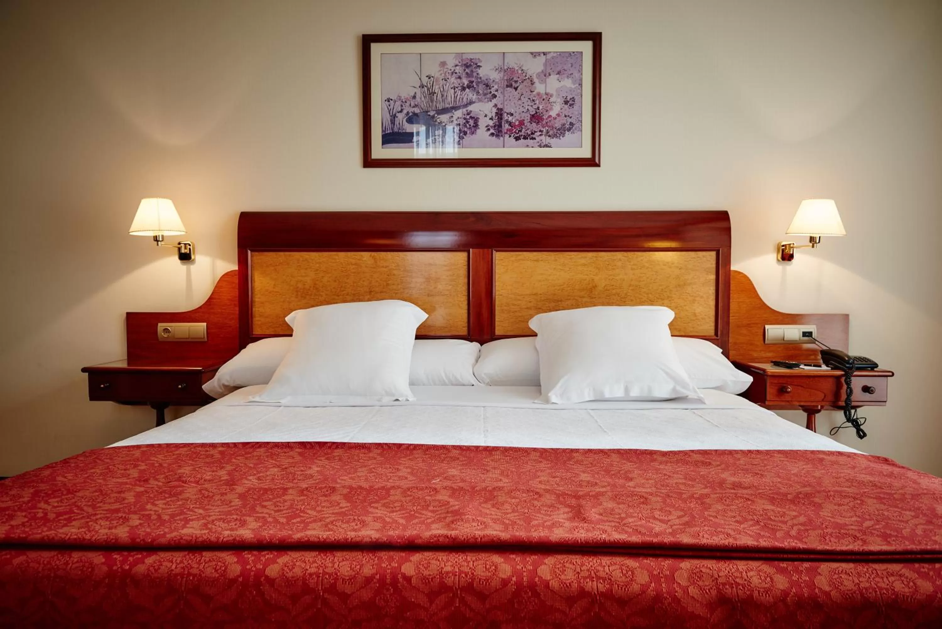 Bed in Gran Hotel de Ferrol