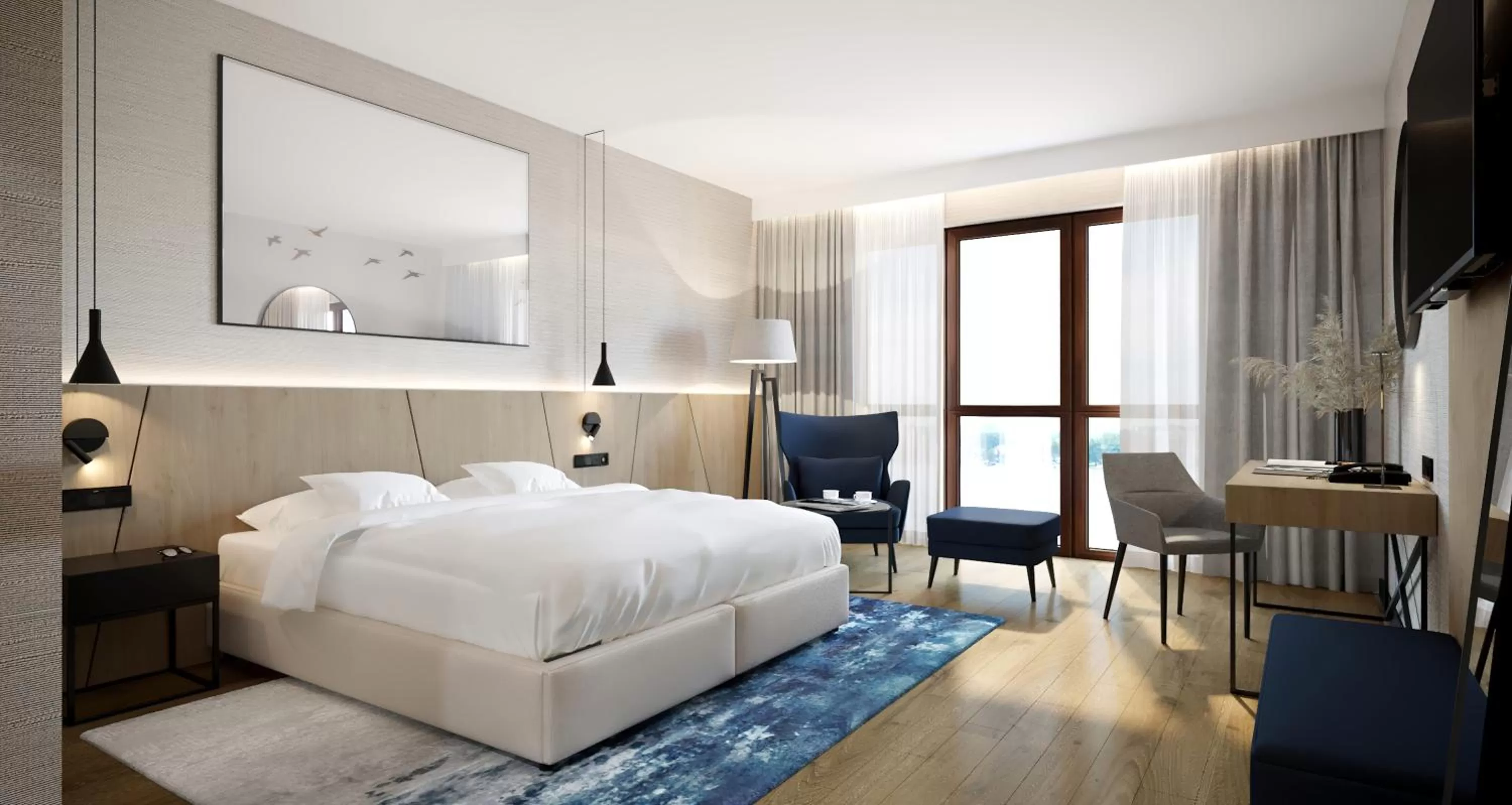 Premium Room with Lake View in Radisson Blu Resort & Conference Center, Ostróda Mazury