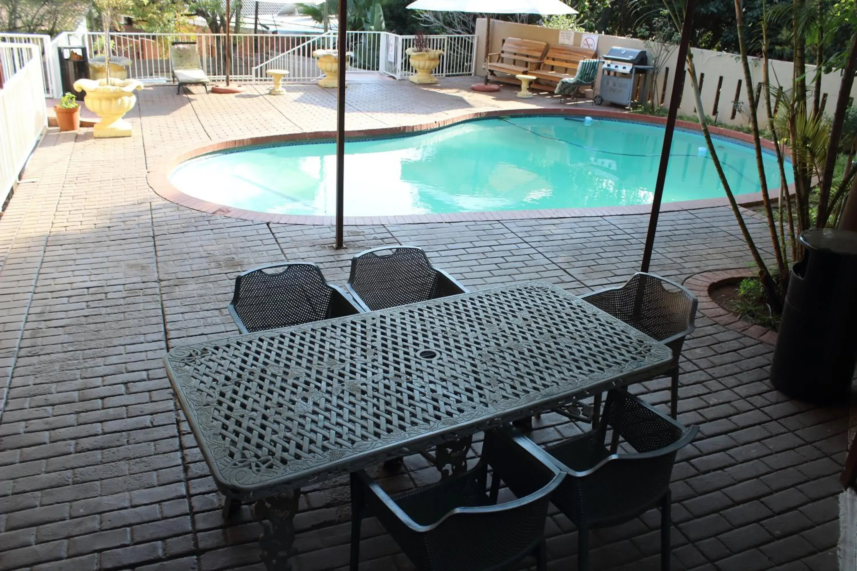 BBQ facilities, Swimming Pool in Purple Olive Guest House