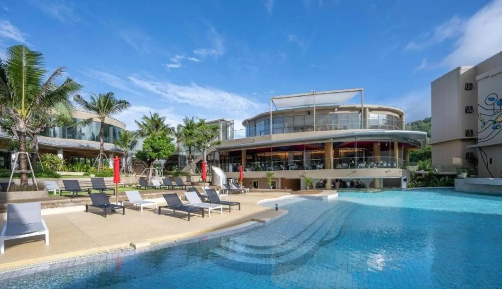 Seating area in Metadee Concept Hotel