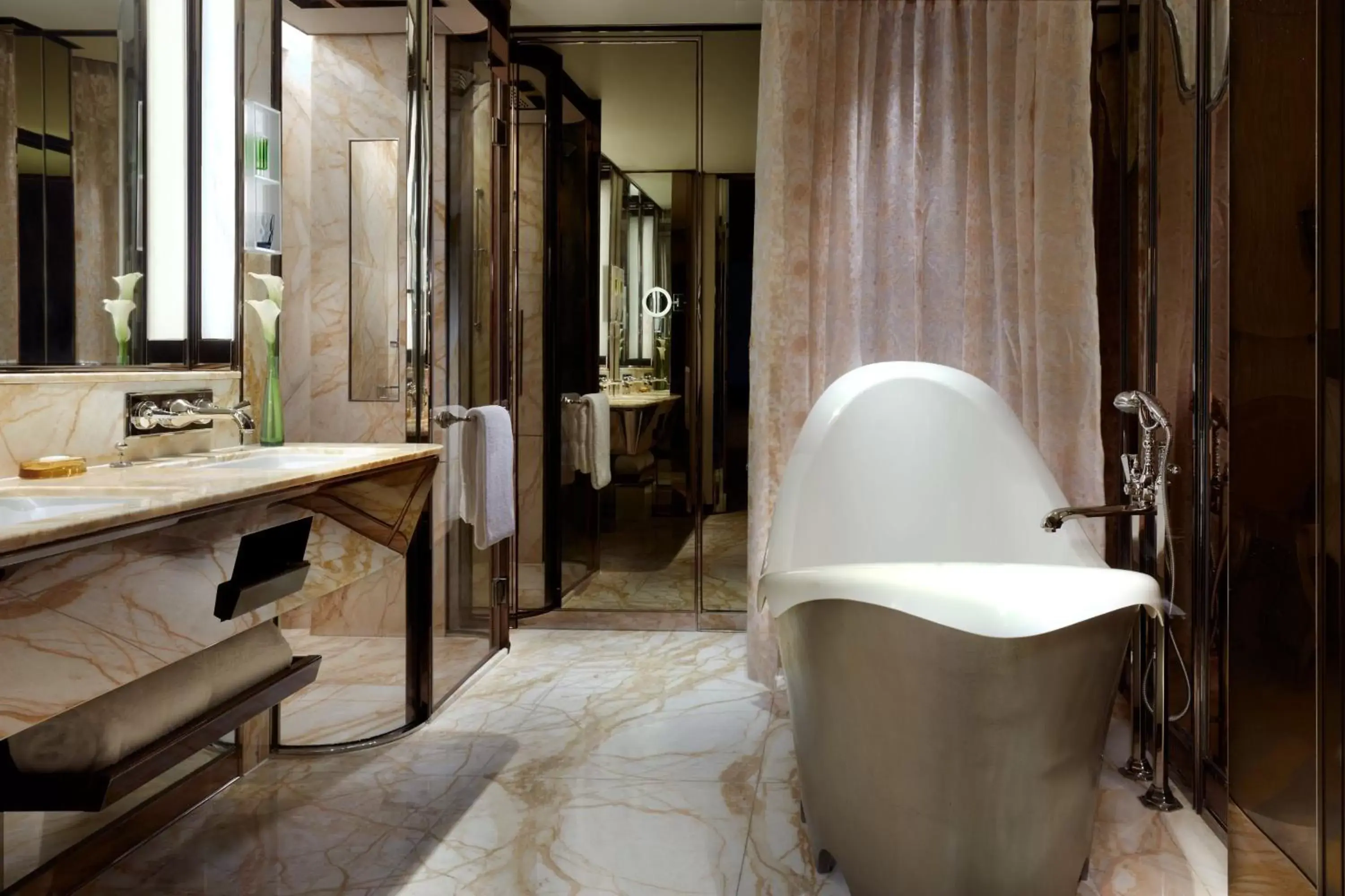 Bathroom in The Ritz-Carlton Shanghai, Pudong