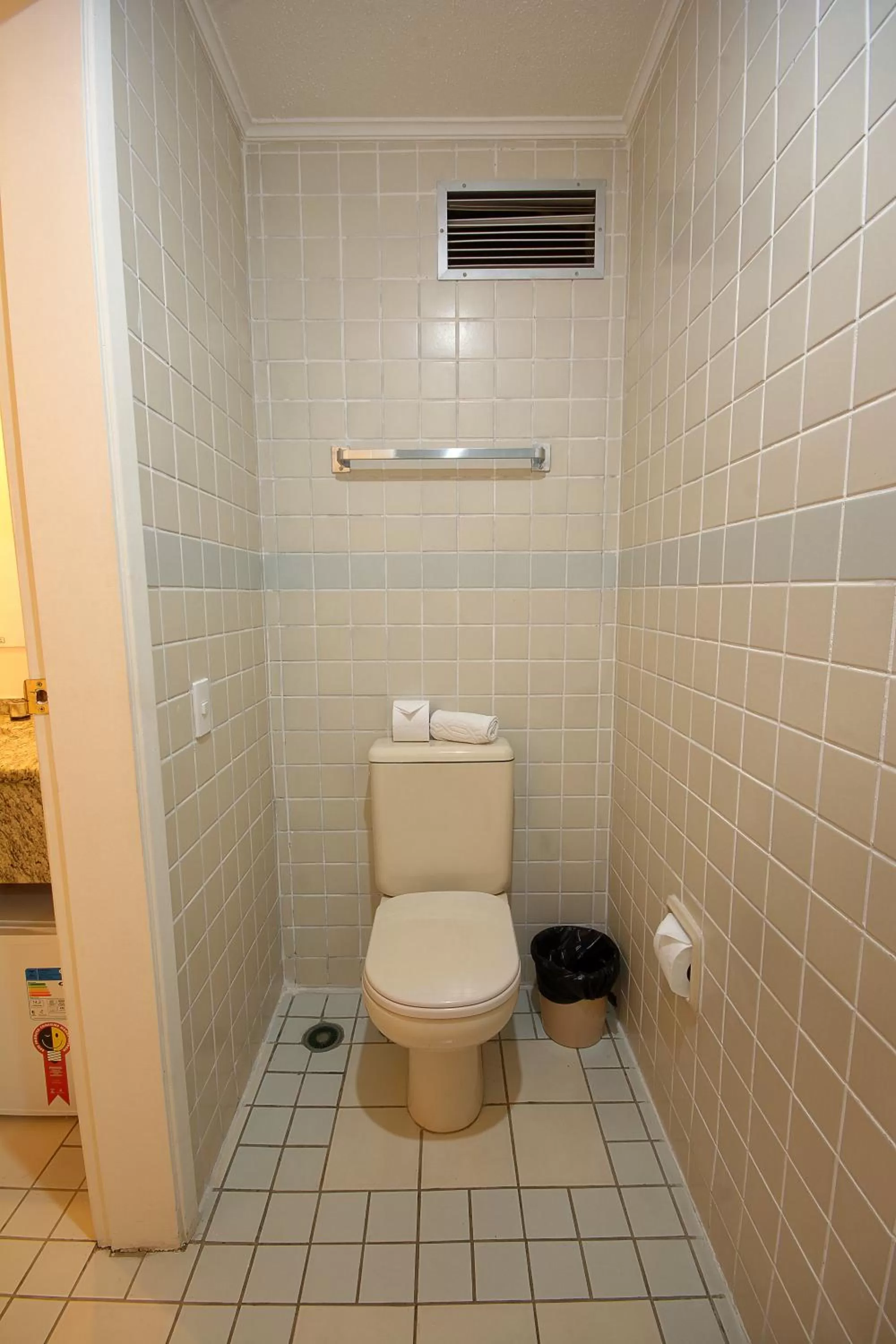 Bathroom in Fênix Hotel Limeira