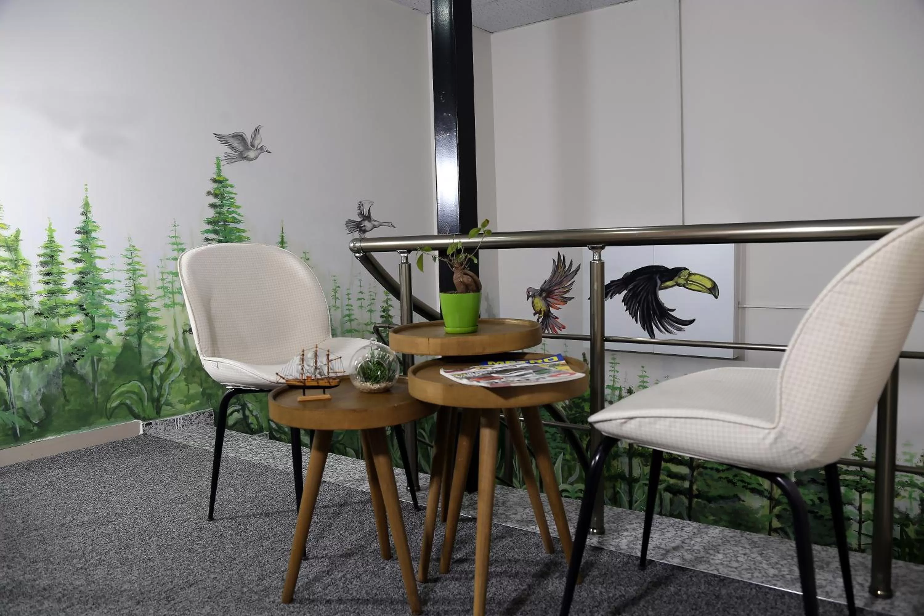 Seating area in Green Garden Hotel