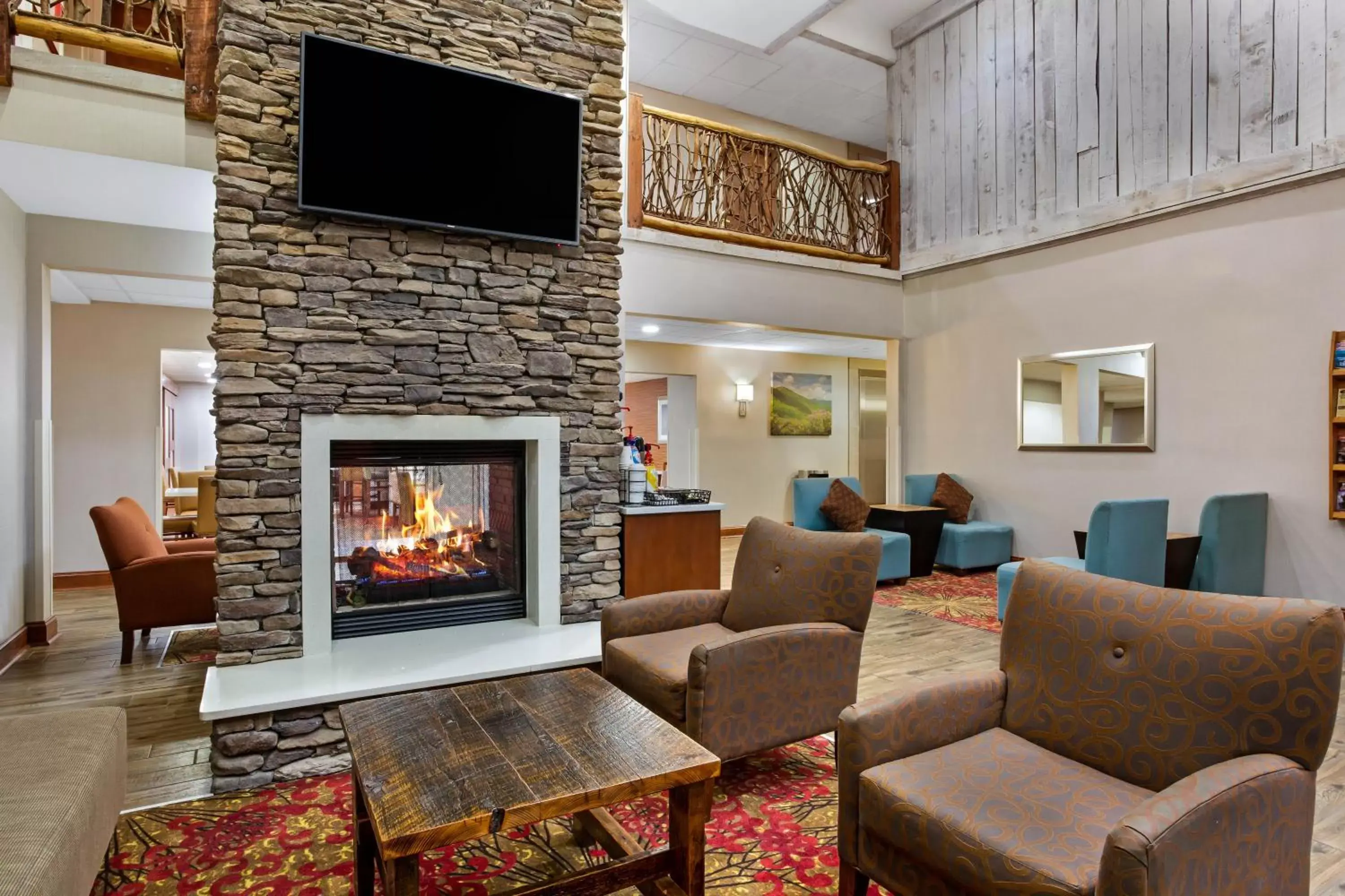 Lobby or reception, Seating Area in La Quinta by Wyndham Boone