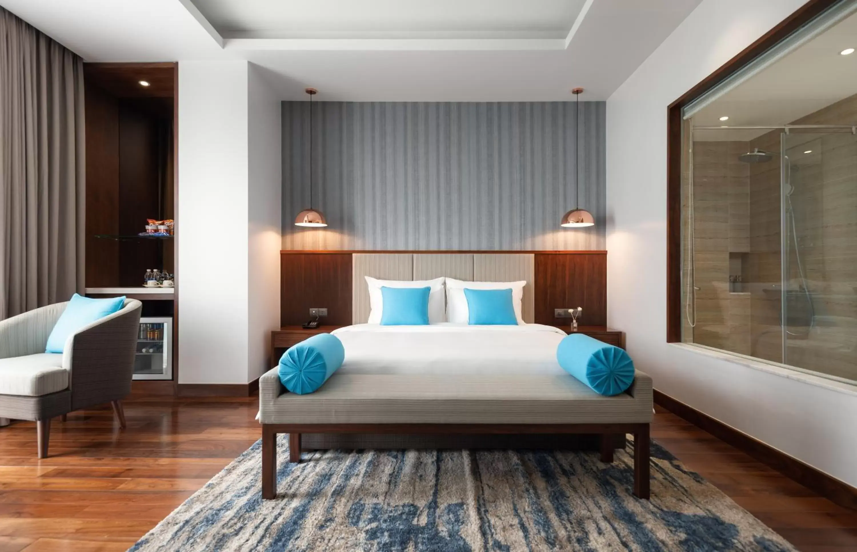 Bed in D'Lecia Ha Long Hotel Bed in D'Lecia Ha Long Hotel