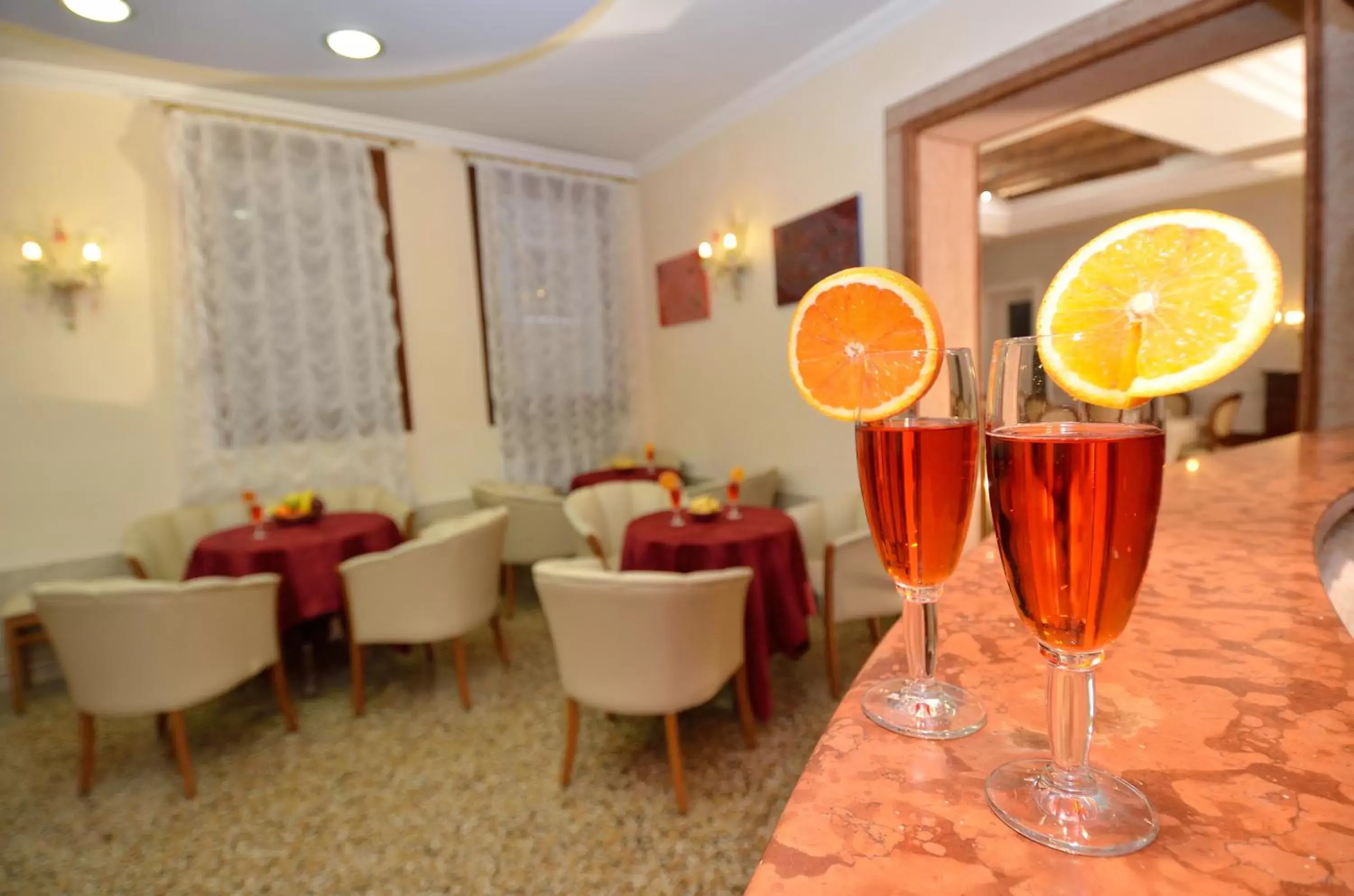 Alcoholic drinks in Hotel Da Bruno
