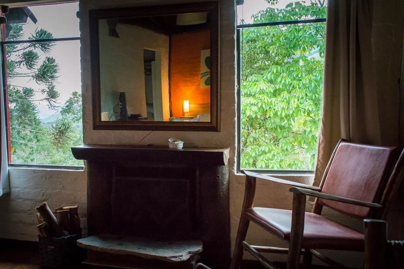 Mountain view in Pousada Vila Santa Barbara