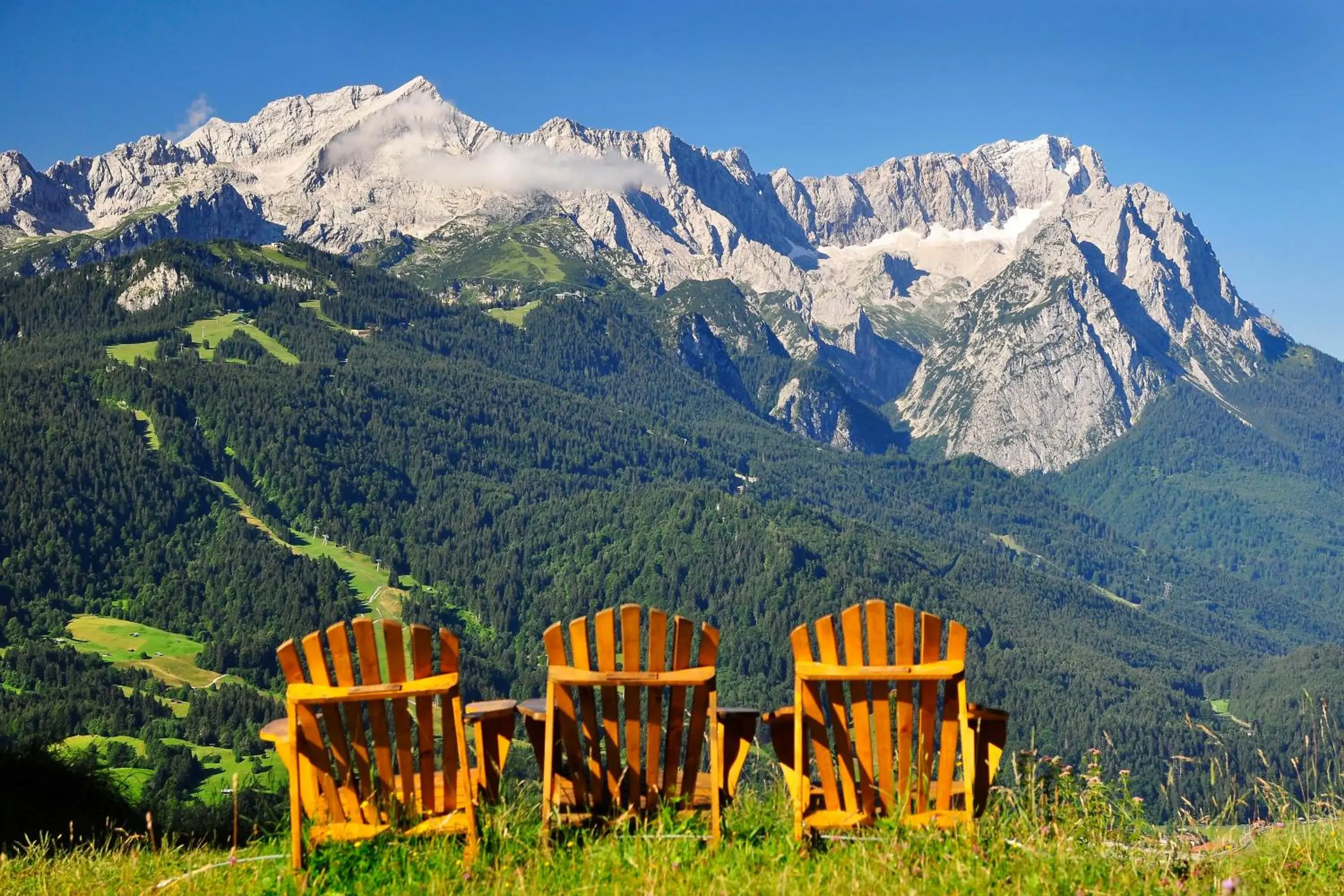 Summer, Mountain View in Hotel Königshof