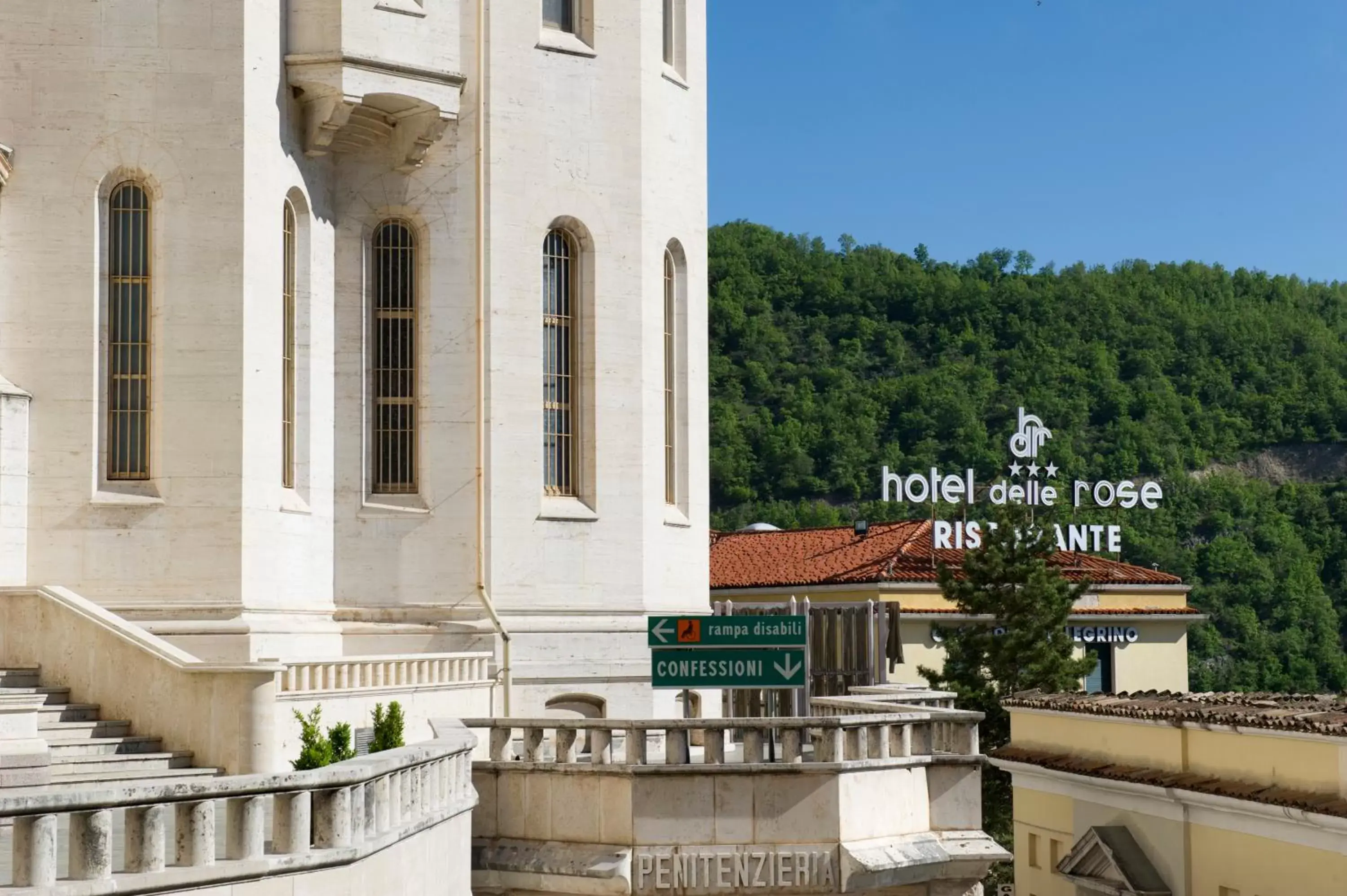 Landmark view, Property Building in Hotel Delle Rose