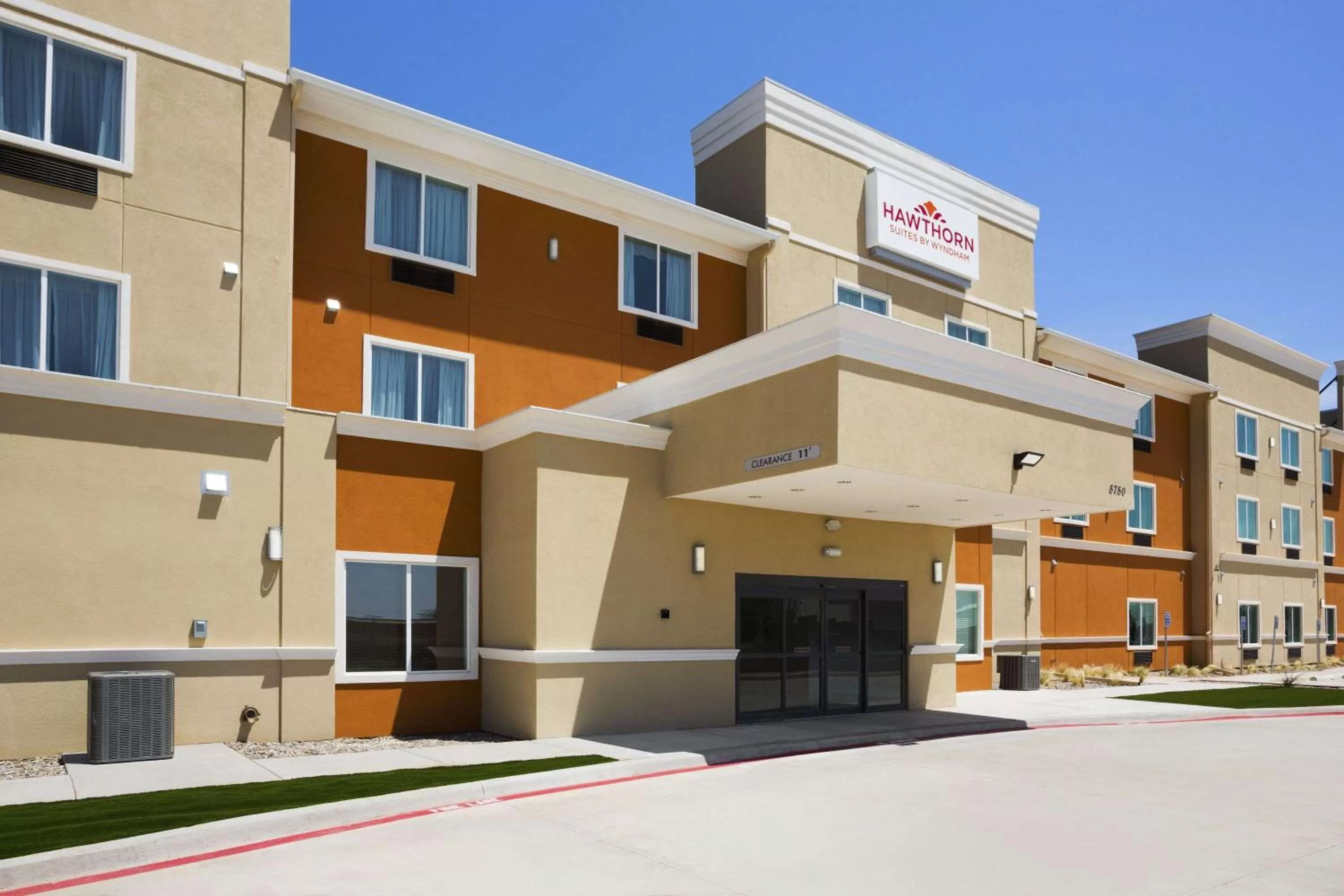 Property building in Hawthorn Suites by Wyndham San Angelo