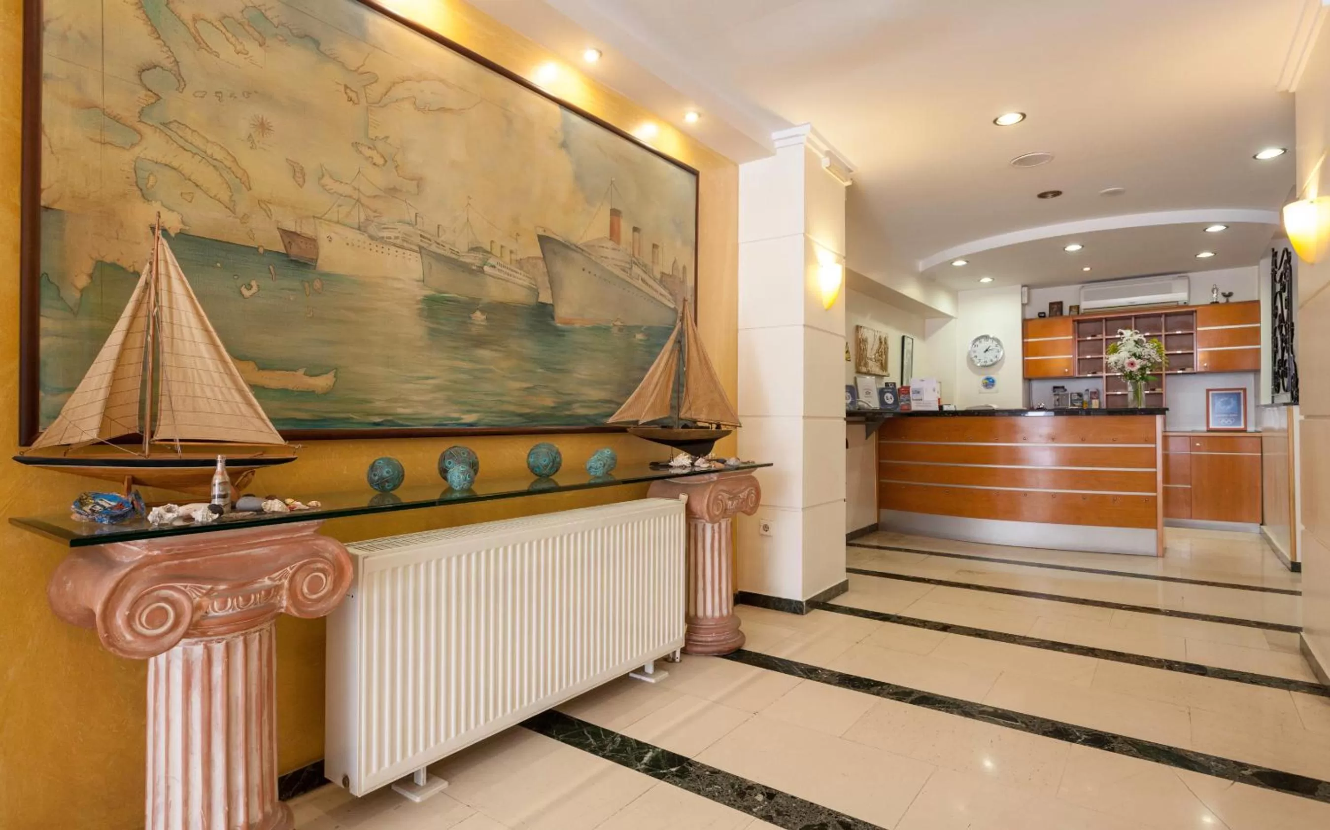Lobby or reception in Lilia Hotel