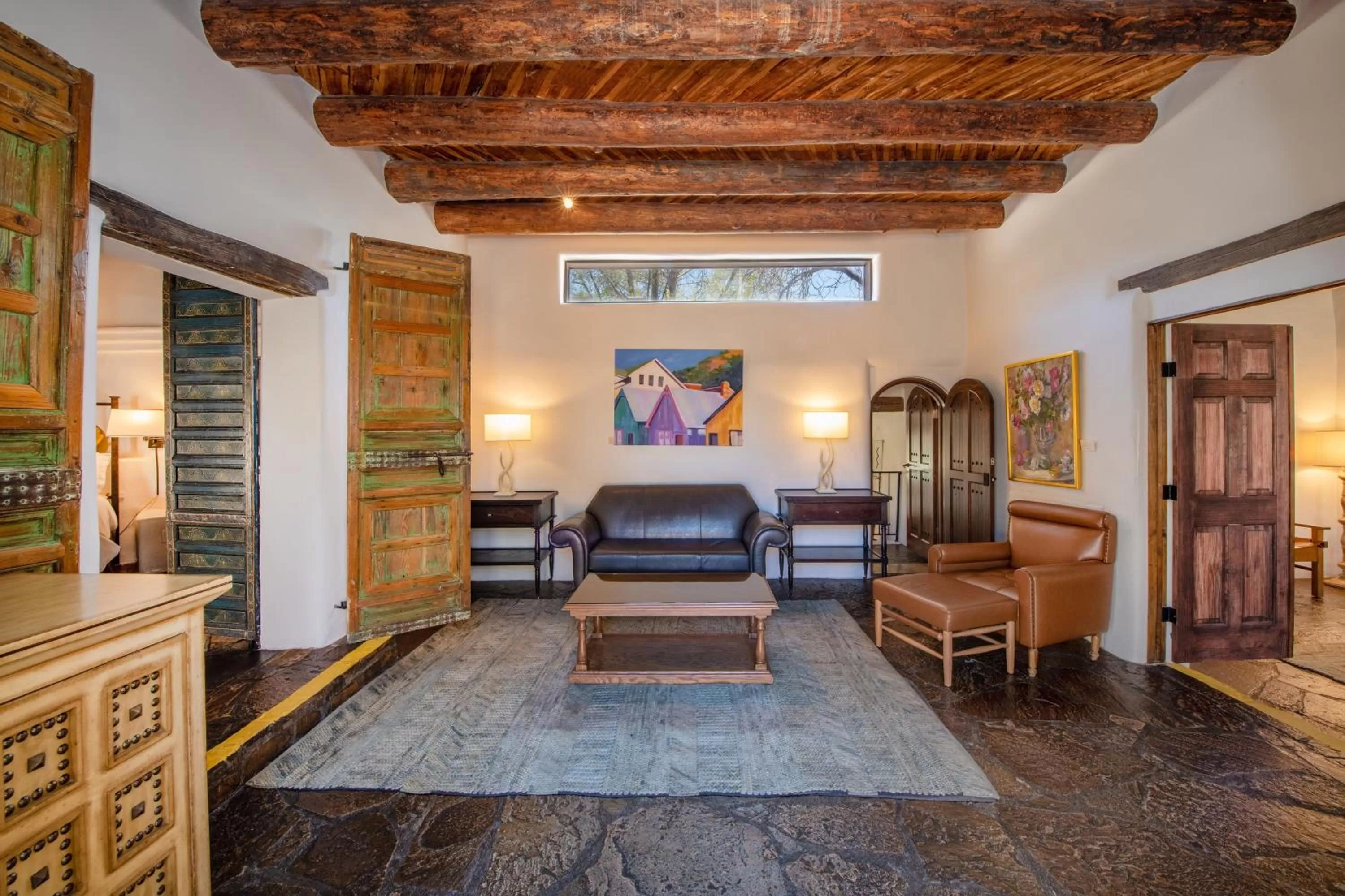 Living room in La Posada De Santa Fe, a Tribute Portfolio Resort & Spa