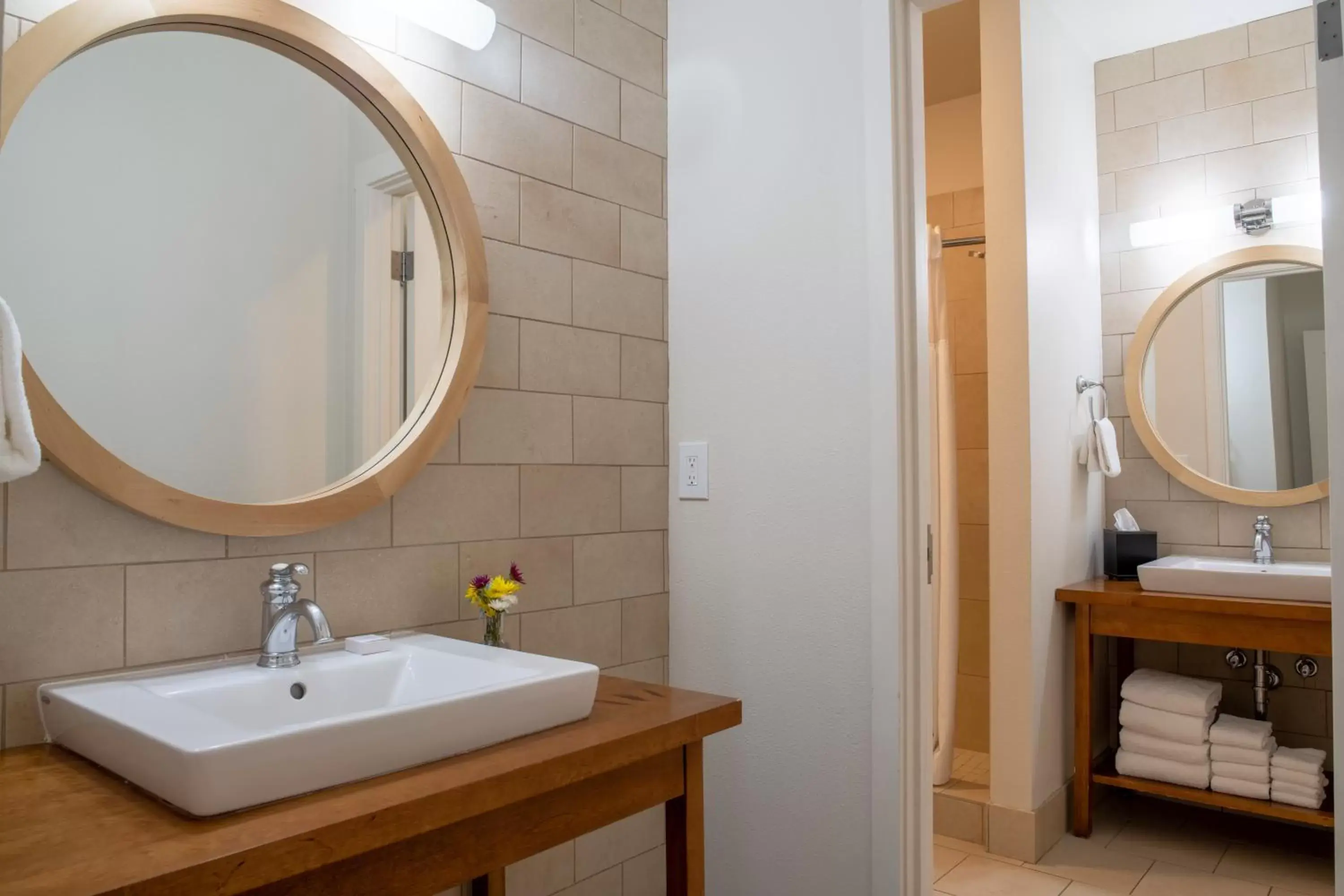 Bathroom in Running Y Ranch Golf & Spa Resort Bathroom in Running Y Ranch Golf & Spa Resort