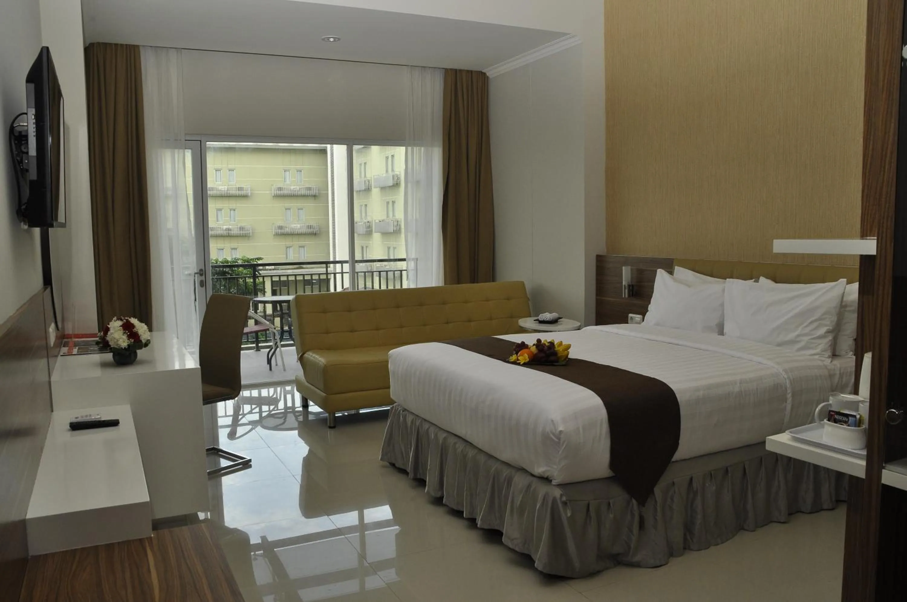 Bed in Lorin Sentul Hotel