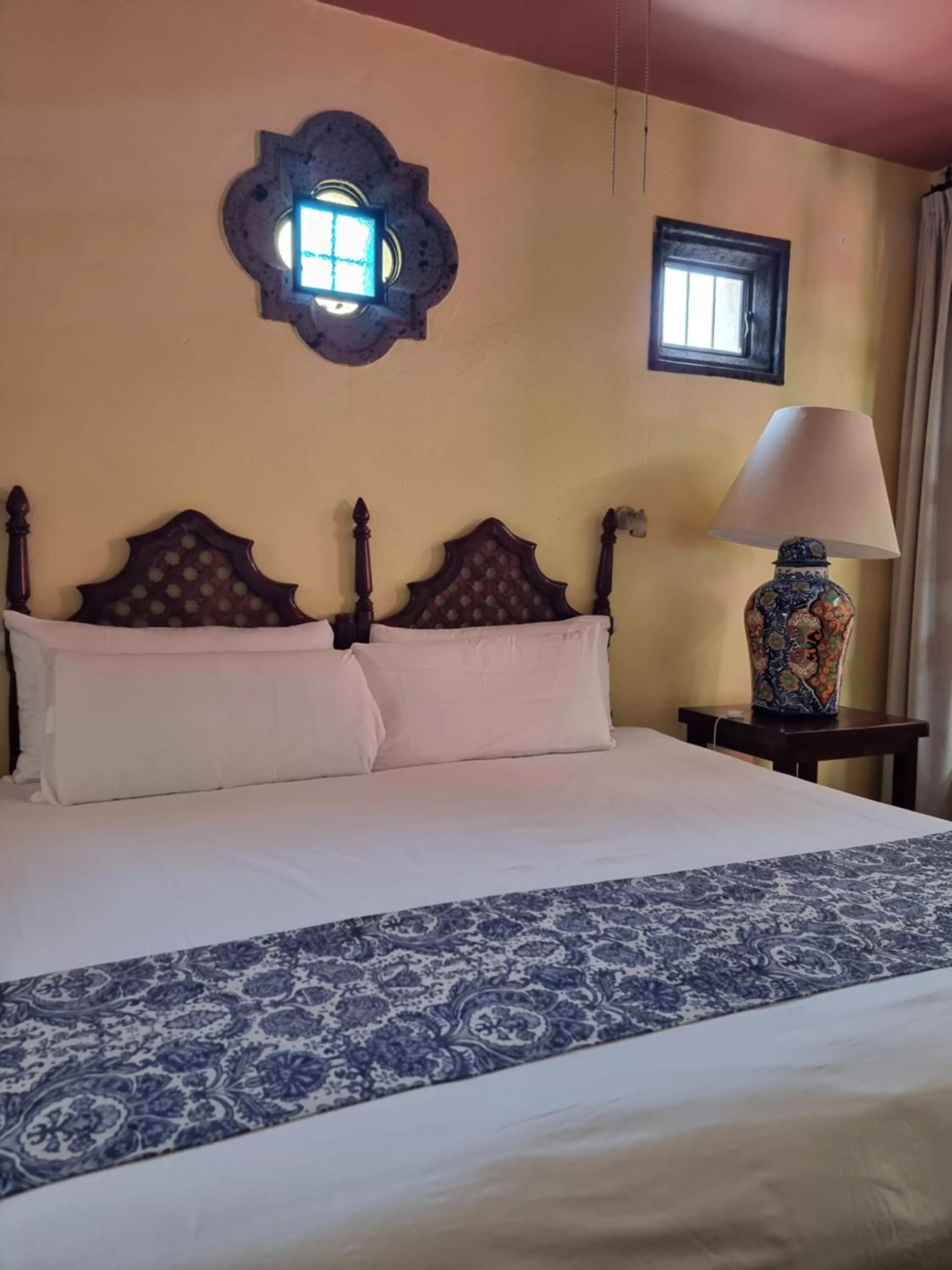 Bed in Hacienda de las Flores