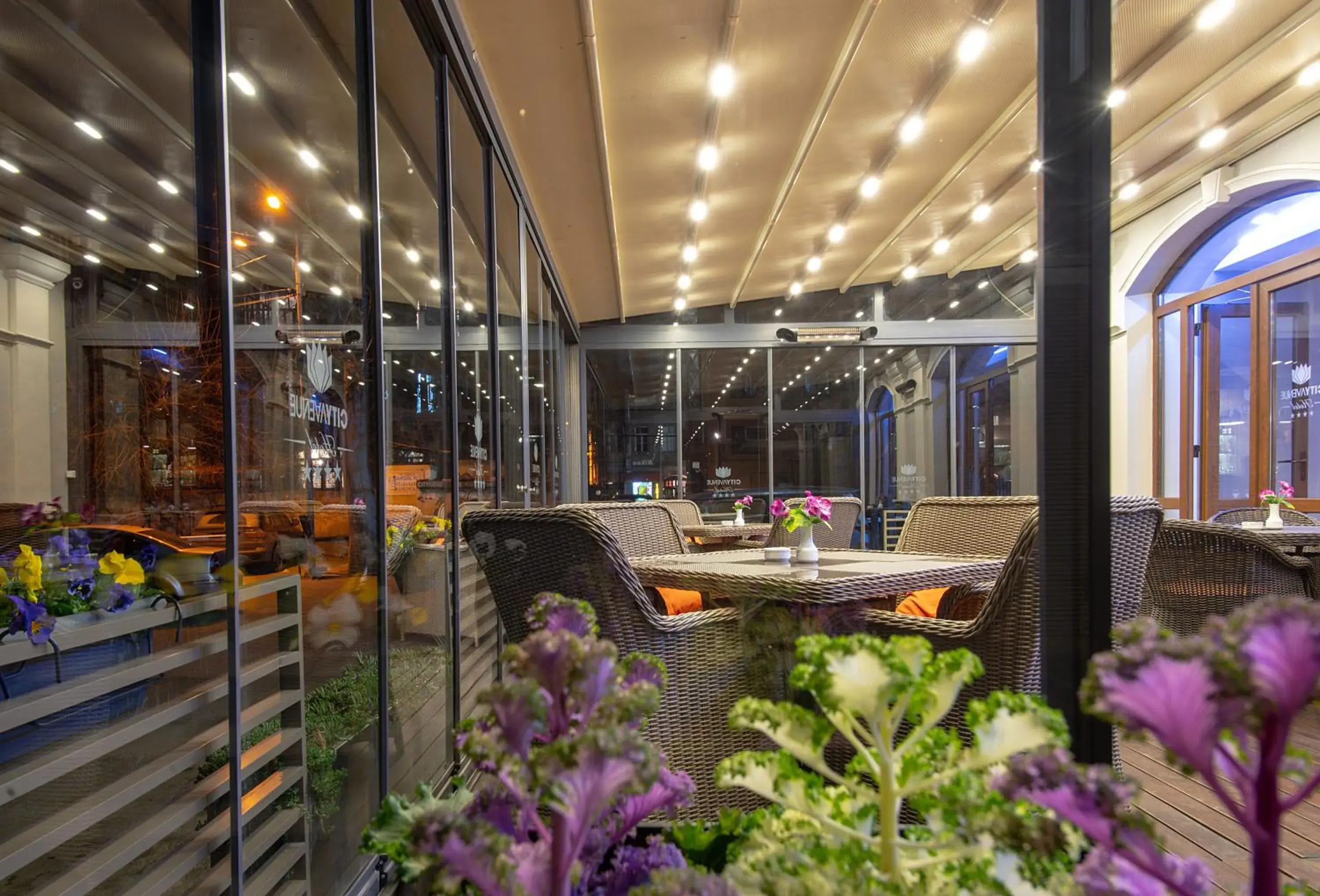 Balcony/Terrace in City Avenue Hotel