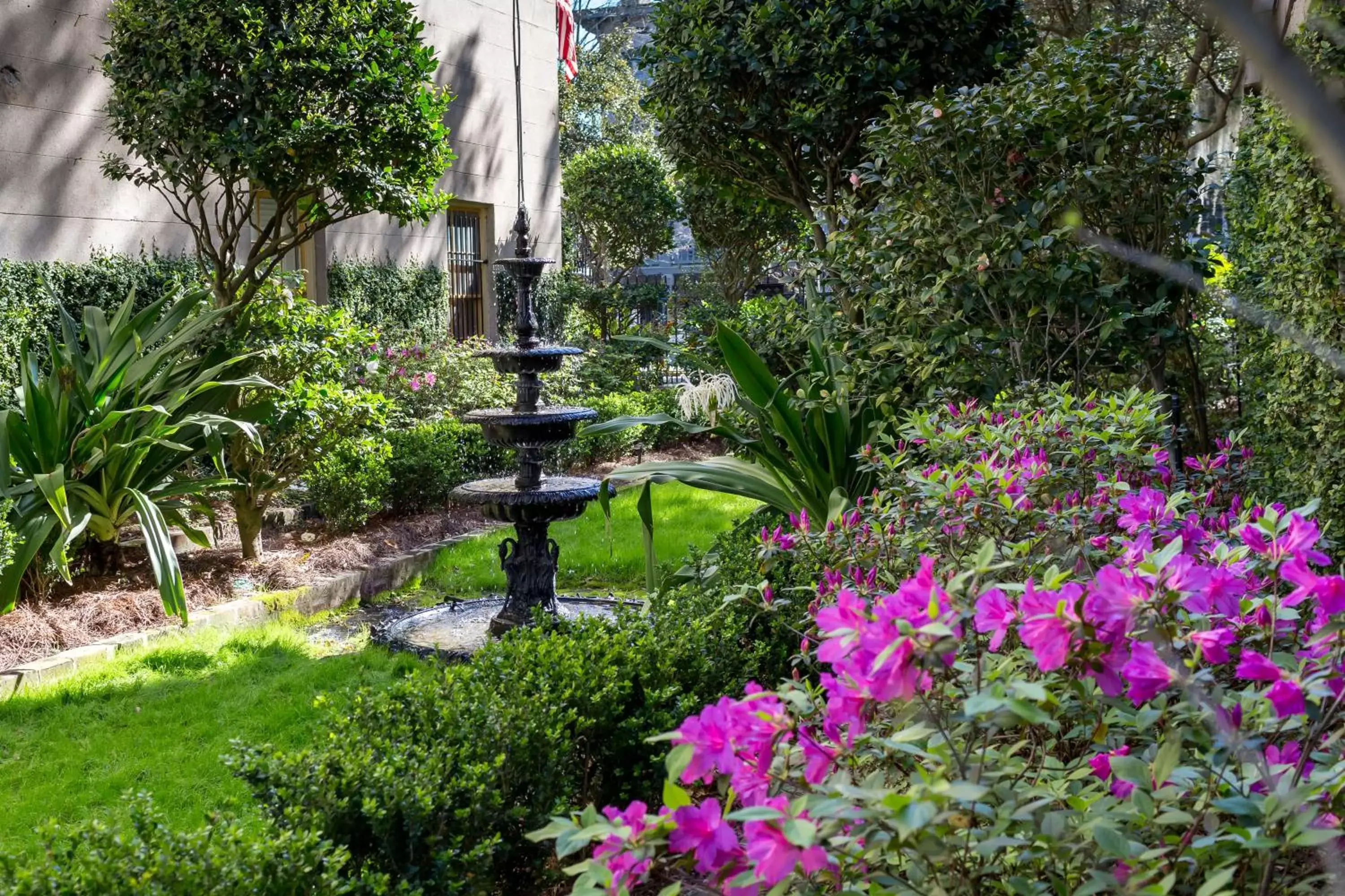 Garden in The Gastonian, Historic Inns of Savannah Collection